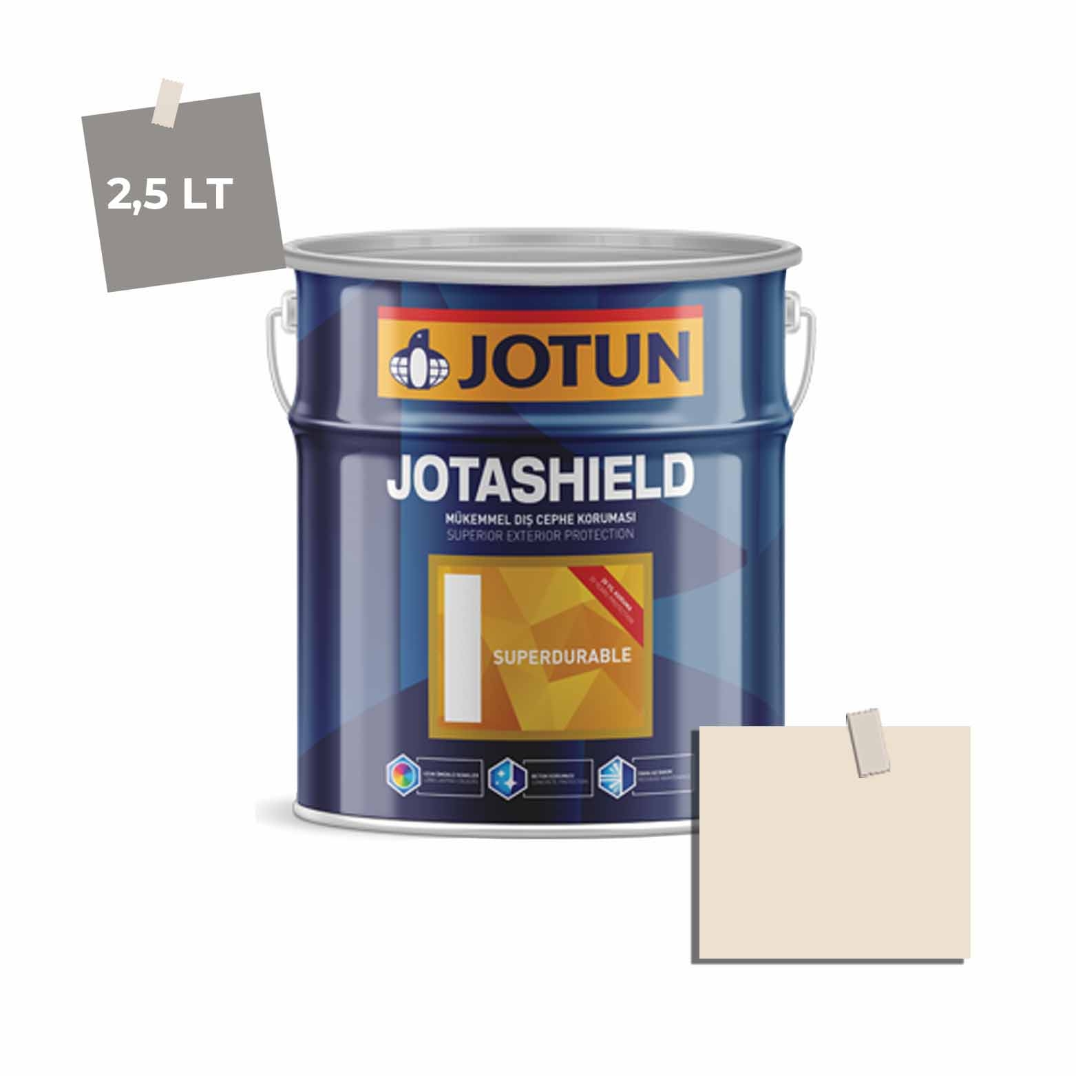 Jotun Jotashield Superdurable 2,25 Lt Ginger Mist 1731 Ncs 0805-Y35R