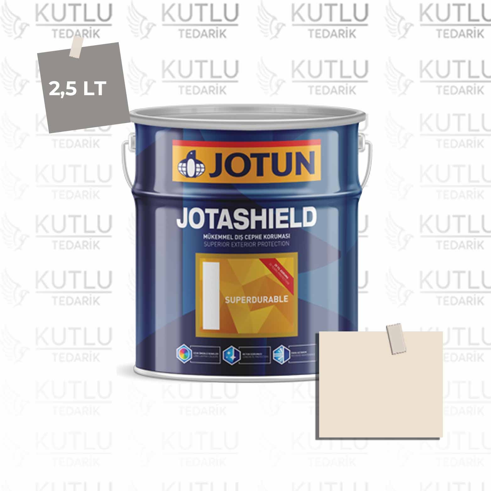 Jotun Jotashield Superdurable 2,25 Lt Ginger Mist 1731 Ncs 0805-Y35R