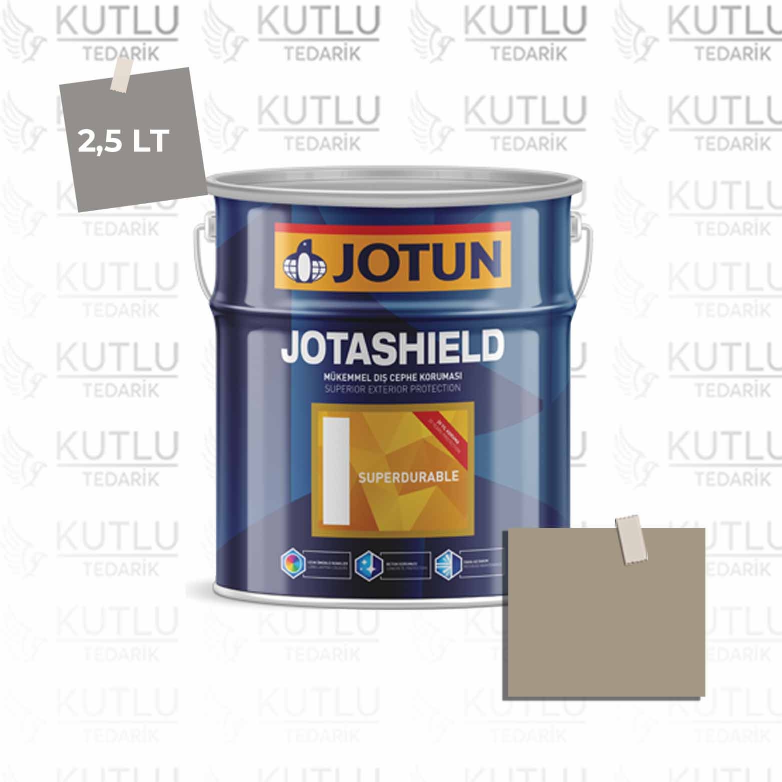 Jotun Jotashield Superdurable 2,25 Lt Green Brume 0113 Ncs 4011-G99Y