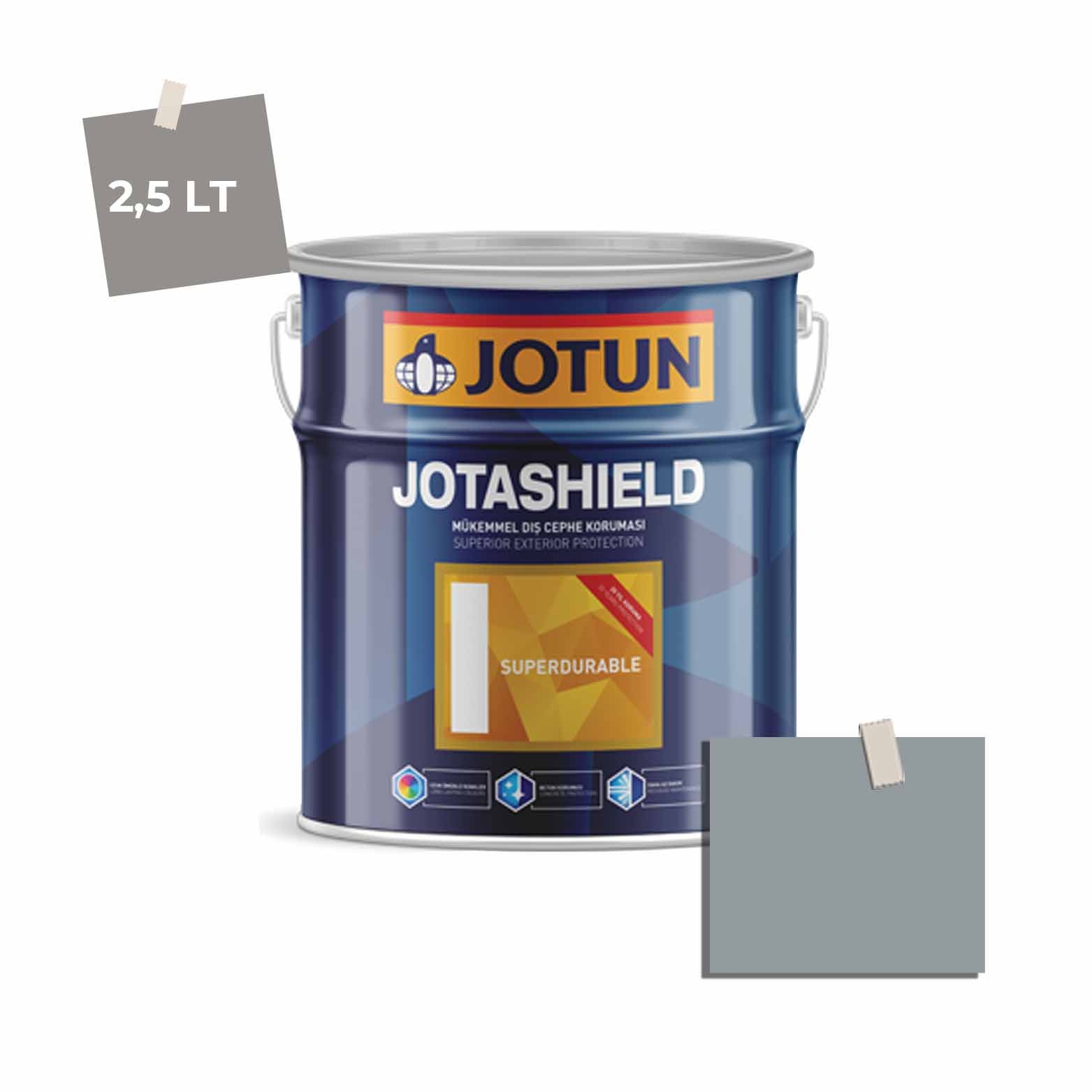 Jotun Jotashield Superdurable 2,25 Lt Grey Stone 4512 Ncs S4005-R80B