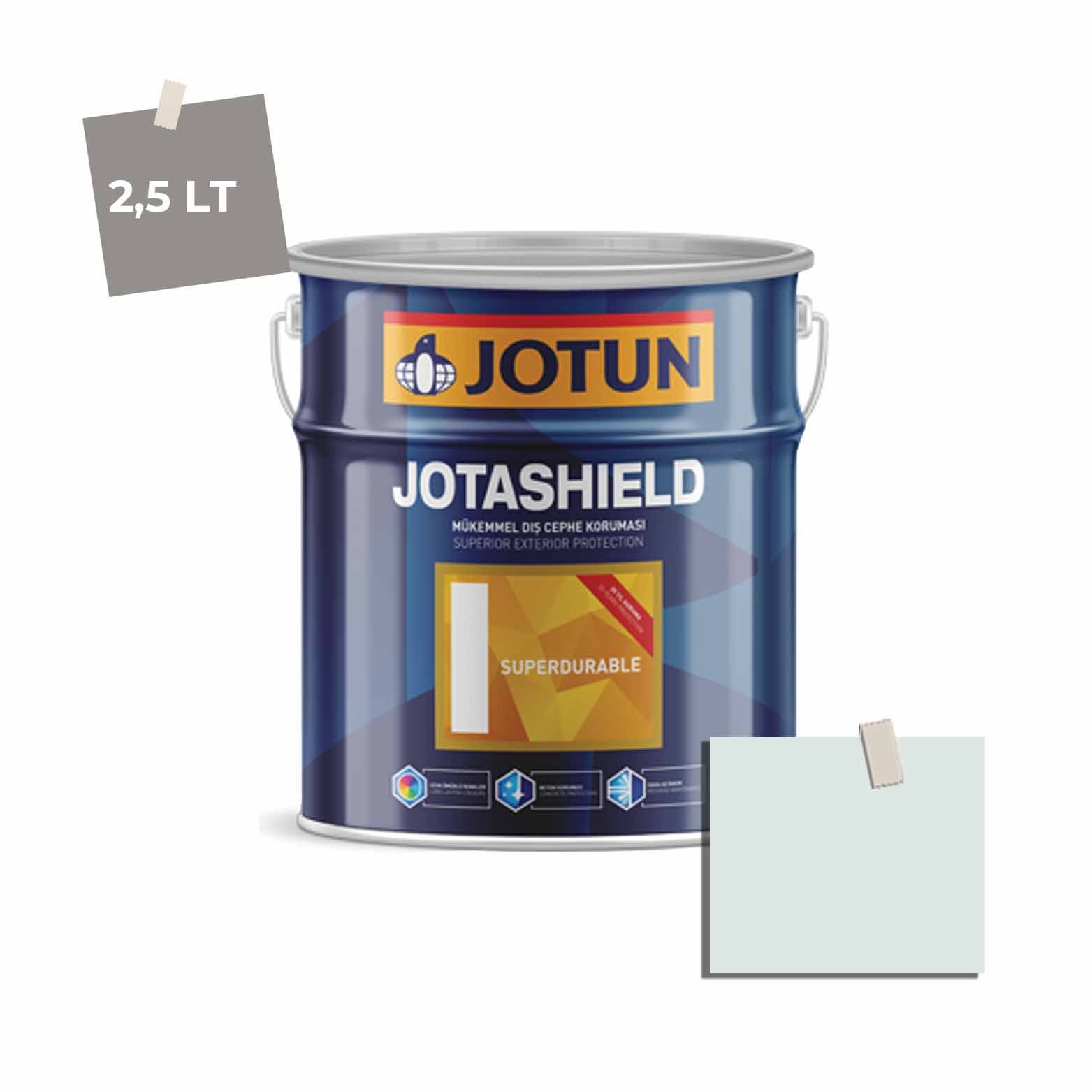 Jotun Jotashield Superdurable 2,25 Lt Ice Scent 6053 Ncs S0804-B50G