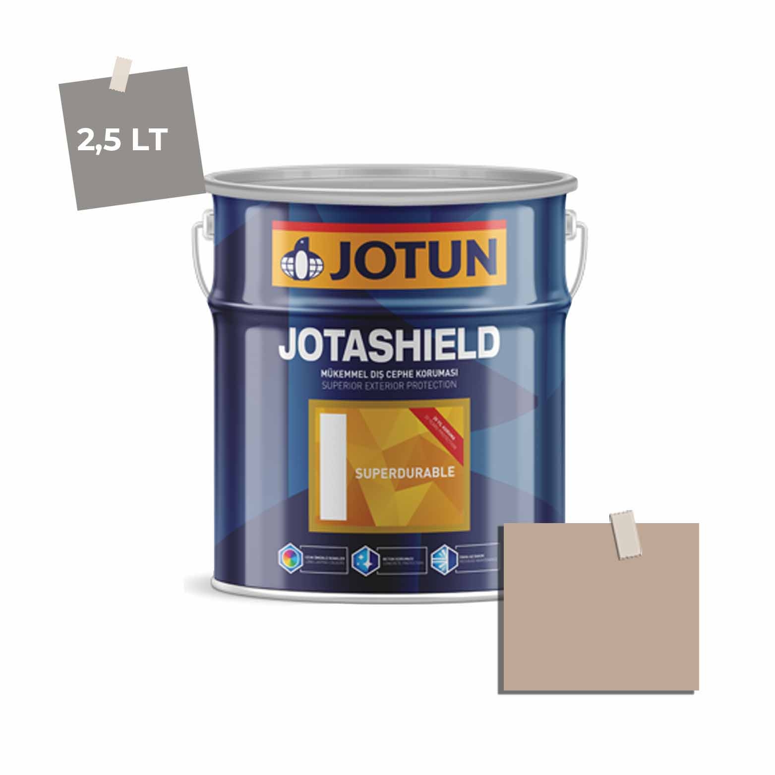 Jotun Jotashield Superdurable 2,25 Lt Lightmocha 2024 Ncs S3010-Y50R