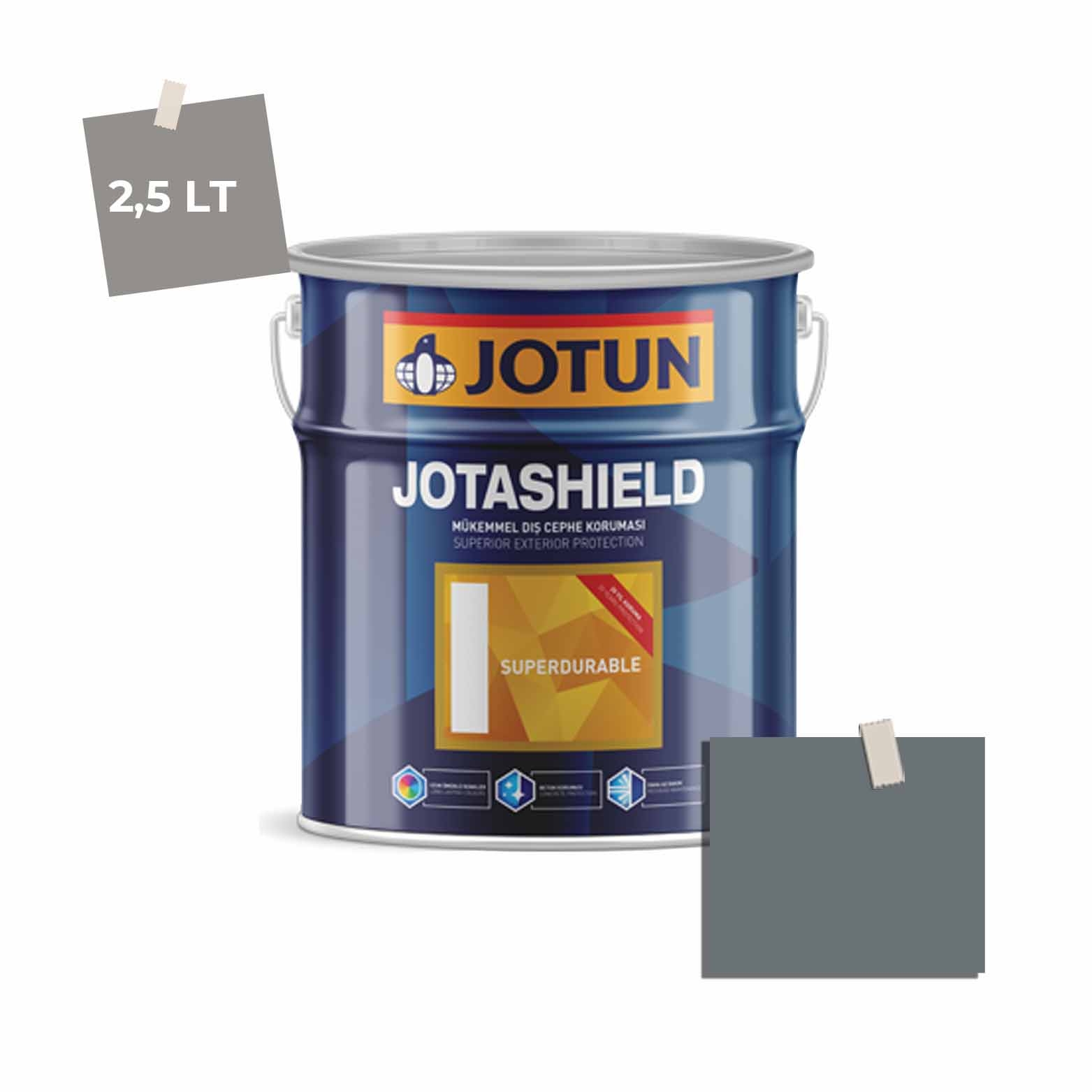 Jotun Jotashield Superdurable 2,25 Lt Monsoon Cloud 0562 Ncs 6405-B14G