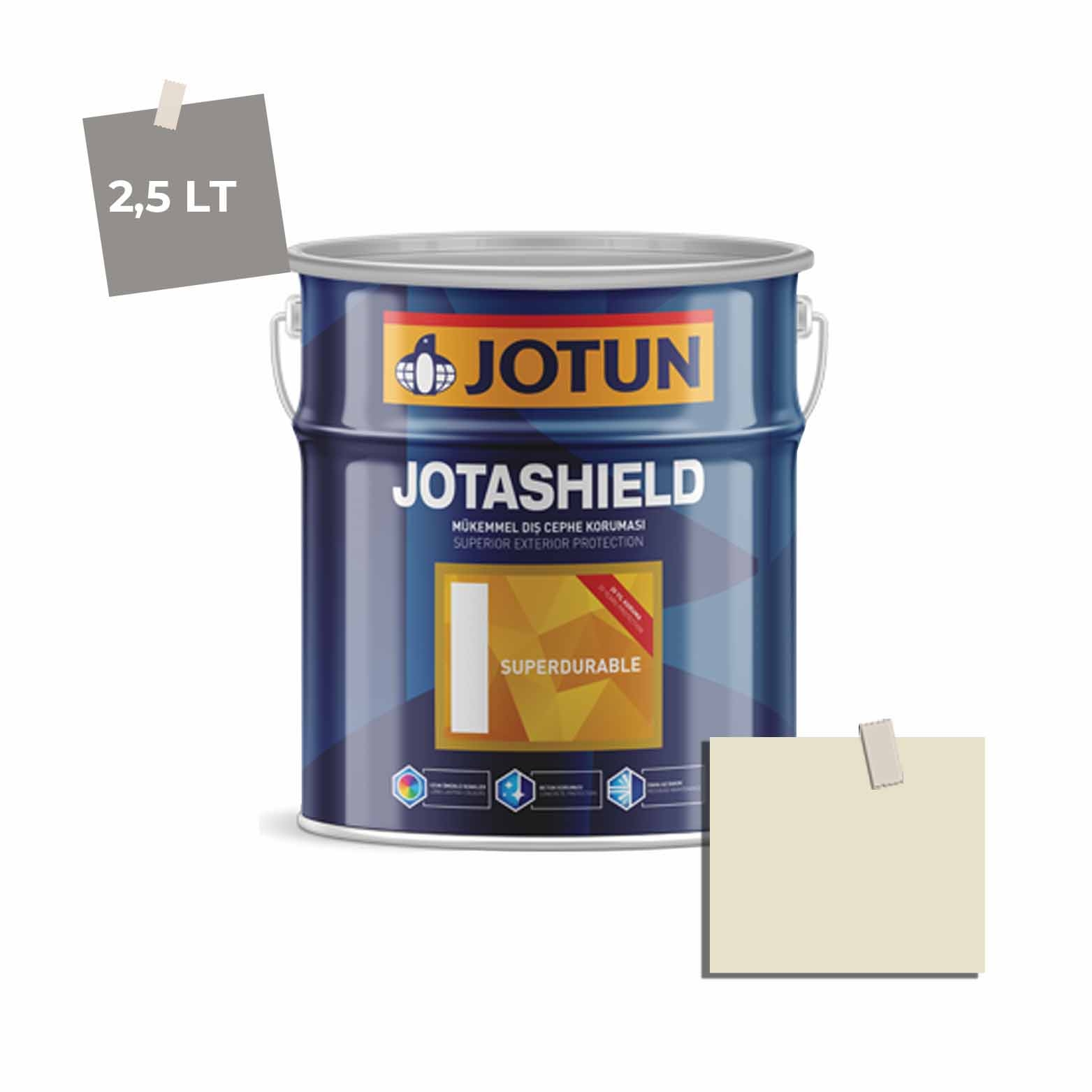 Jotun Jotashield Superdurable 2,25 Lt Pastel Mint 8181 Ncs S0907-G90Y