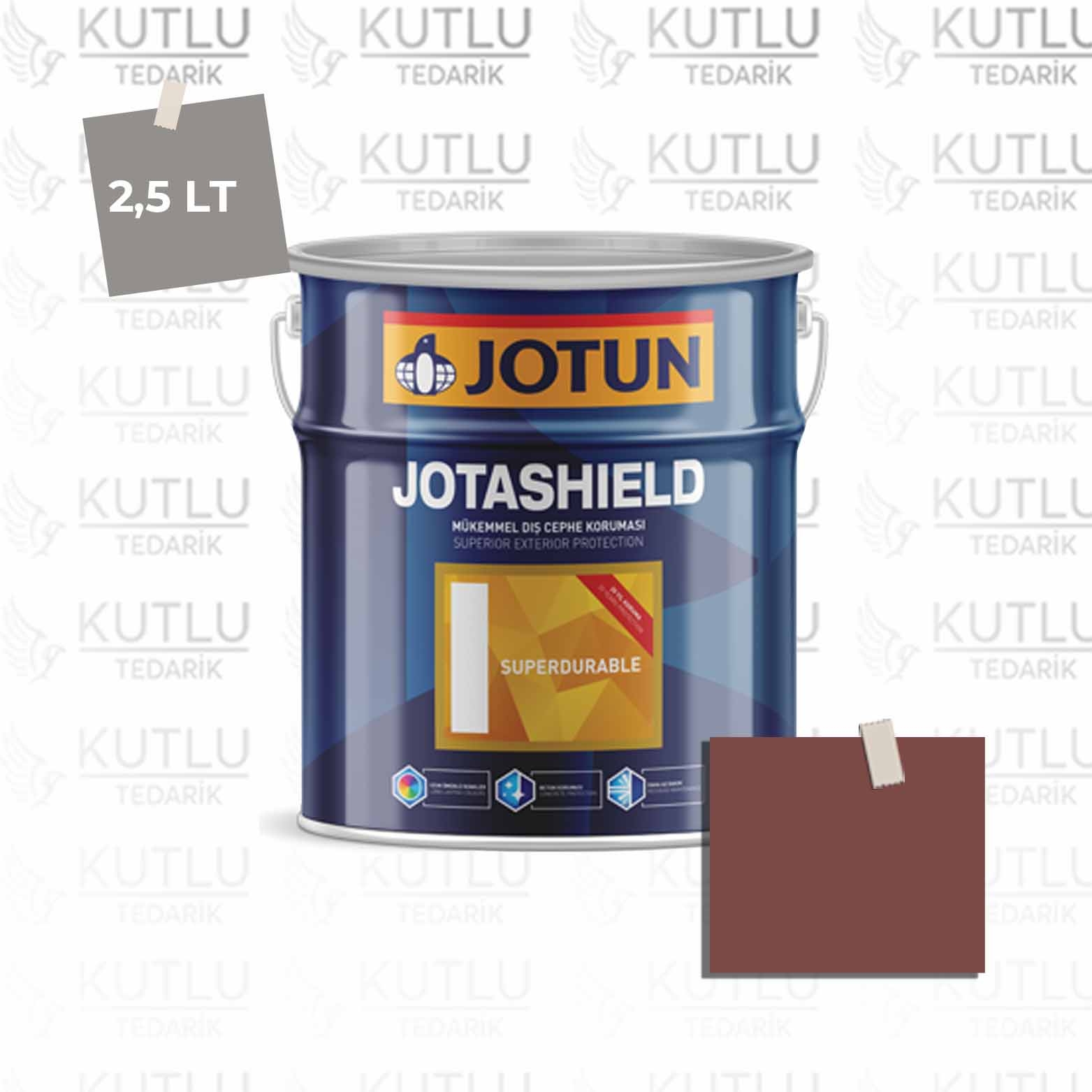 Jotun Jotashield Superdurable 2,25 Lt Red Leather 0572 Ncs 5136-Y87R