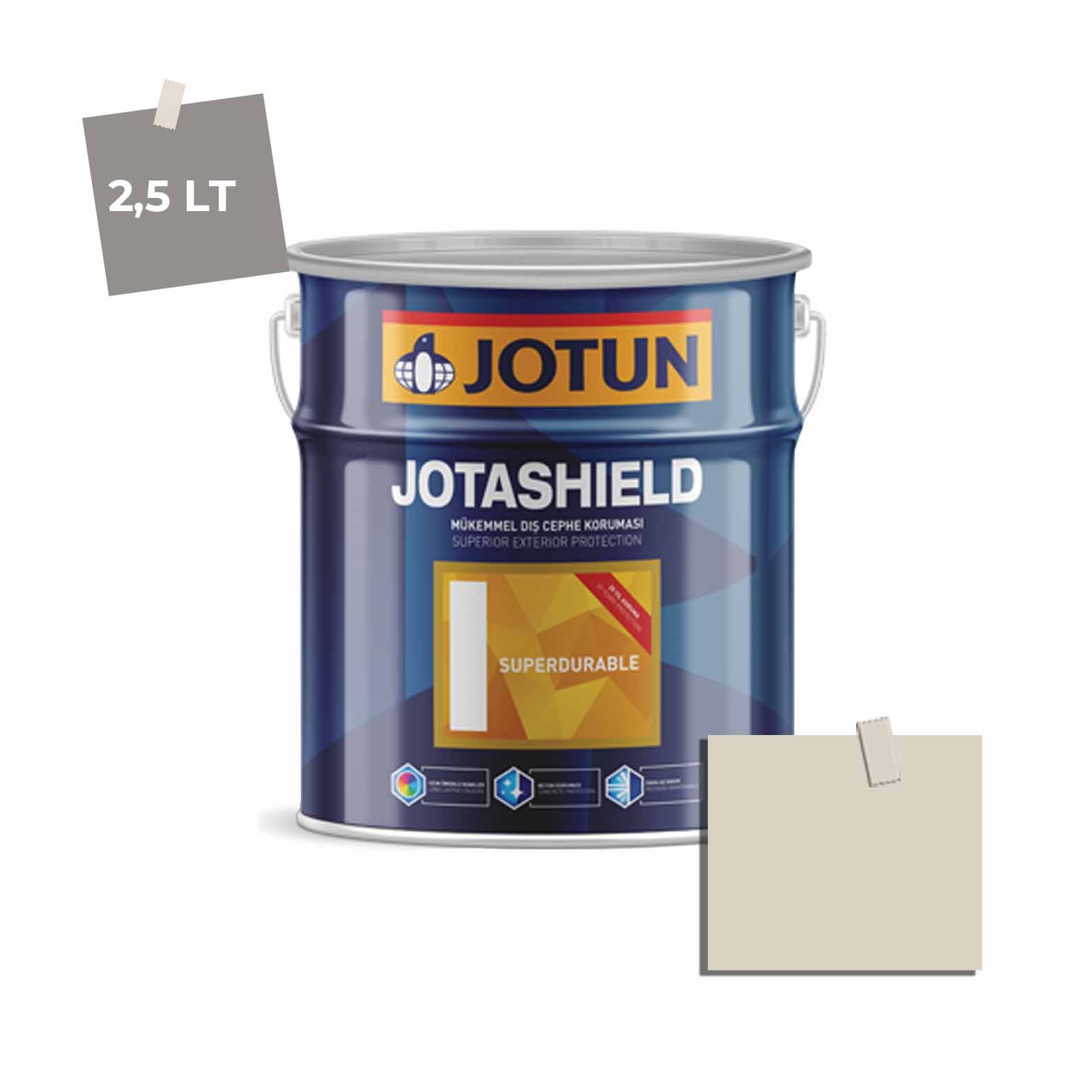 Jotun Jotashield Superdurable 2,25 Lt Sandy Coral 1135 Ncs 1405-Y43R