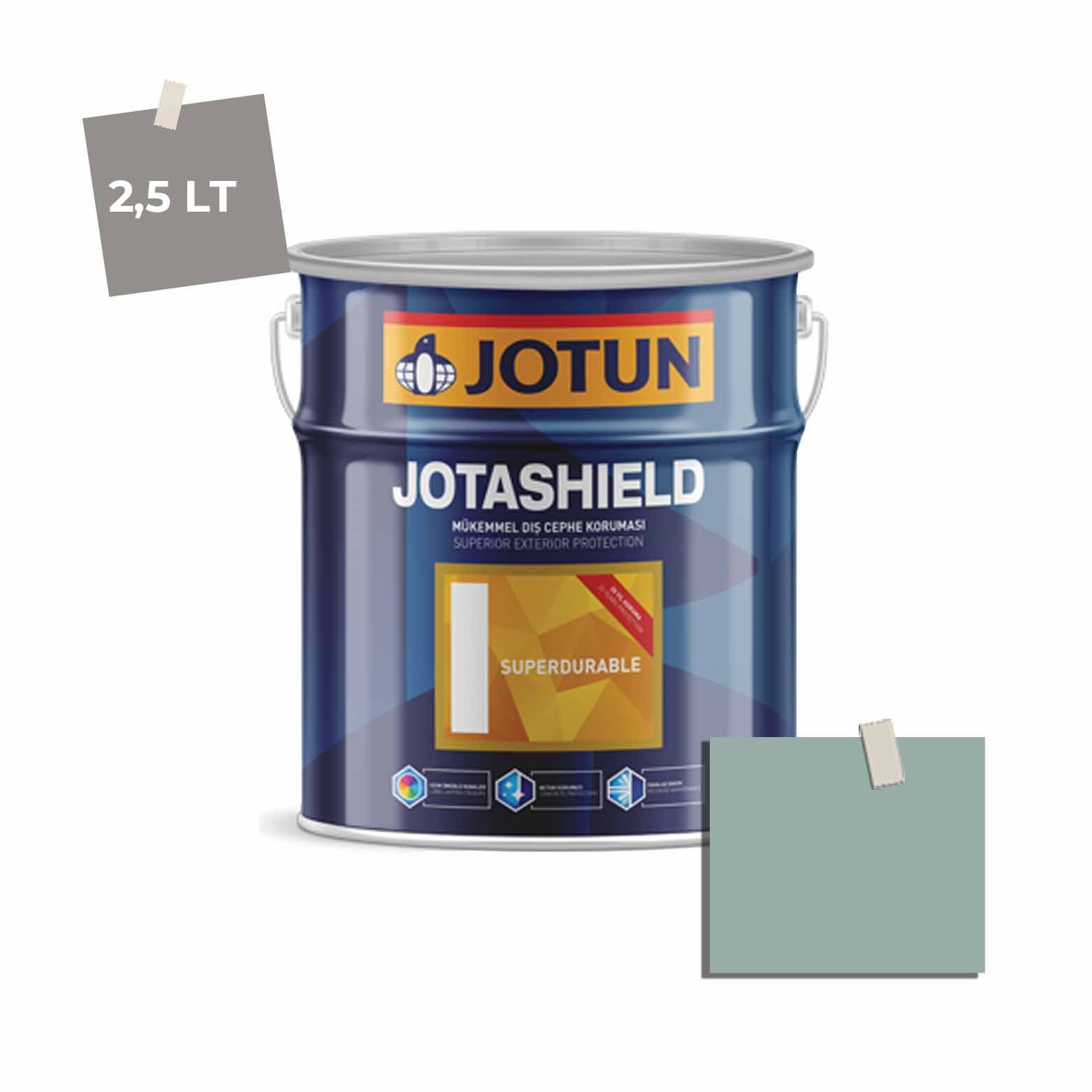 Jotun Jotashield Superdurable 2,25 Lt Skyggespill 5155 Ncs S3010-B