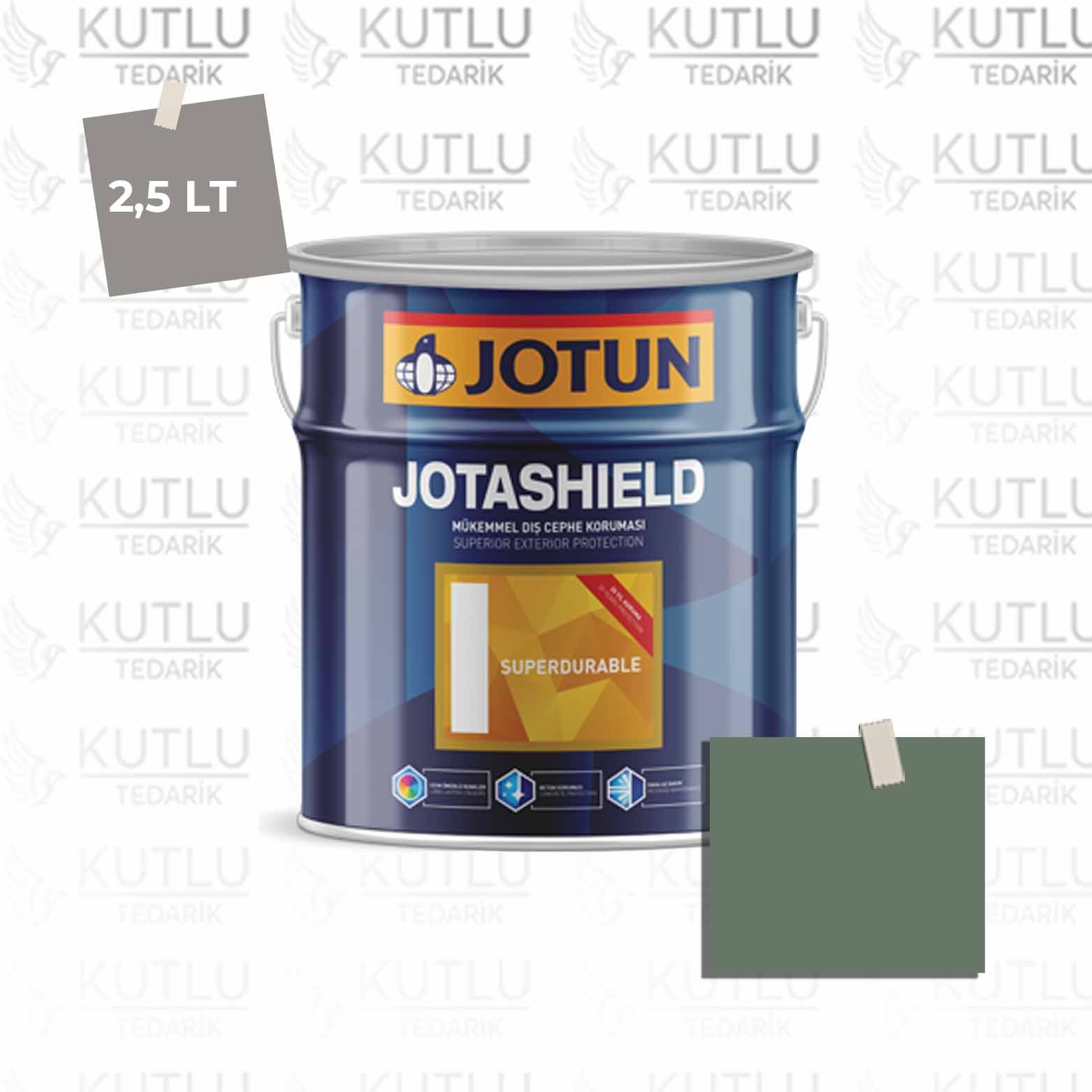 Jotun Jotashield Superdurable 2,25 Lt Spruce 7041 Ncs 5615-G13Y