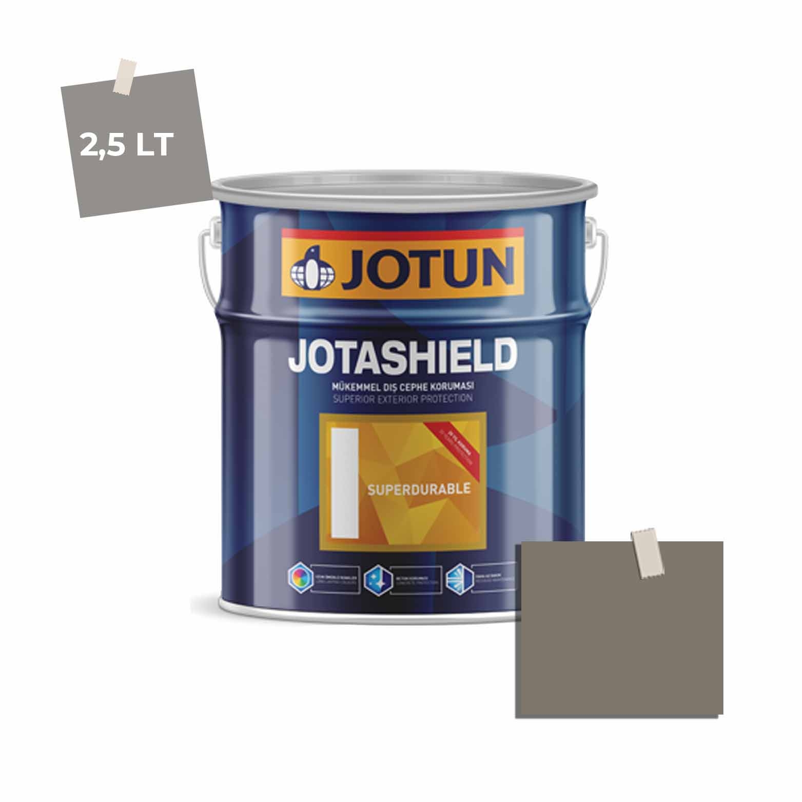 Jotun Jotashield Superdurable 2,25 Lt Tender Brown 1916 Ncs S6005-Y20R