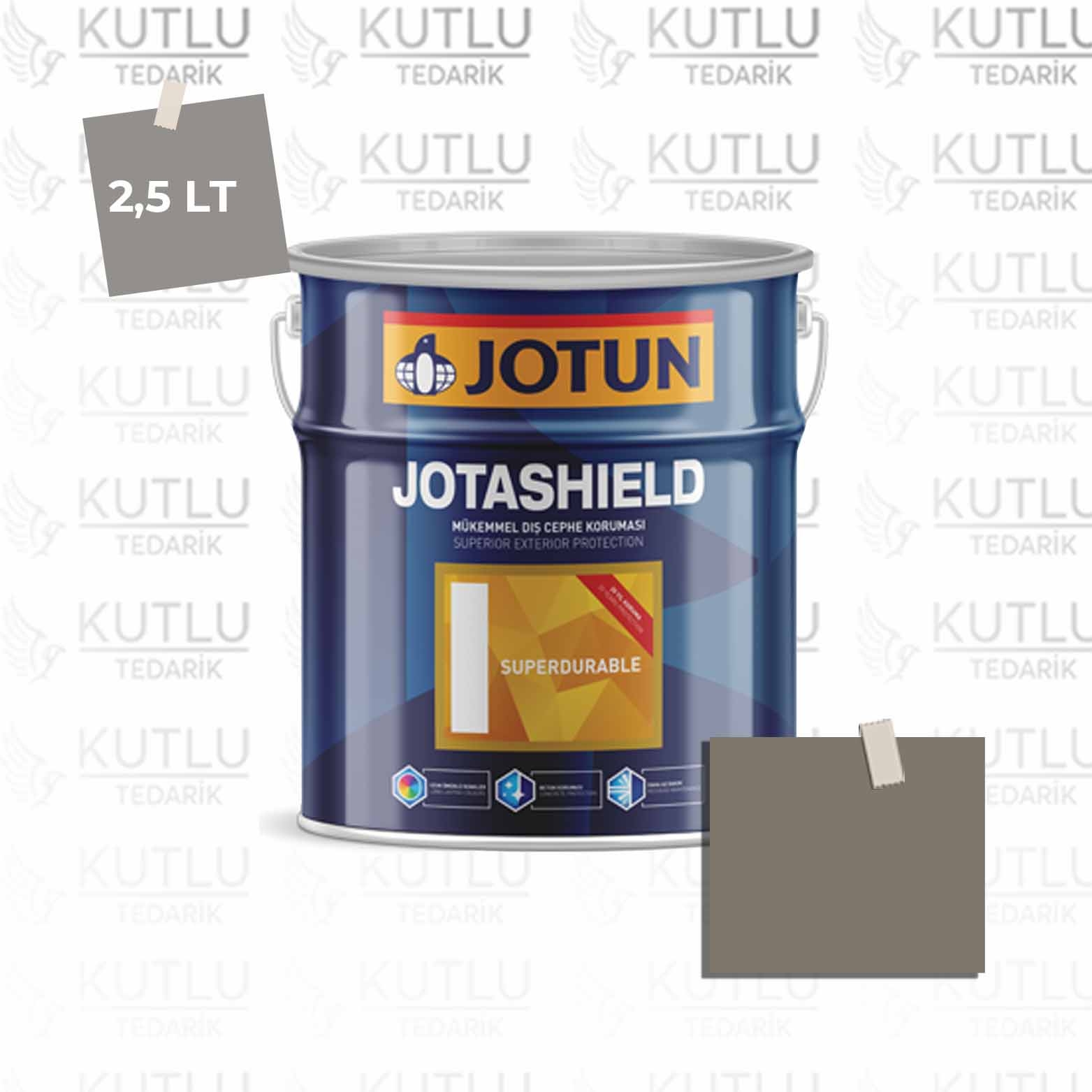 Jotun Jotashield Superdurable 2,25 Lt Tender Brown 1916 Ncs S6005-Y20R