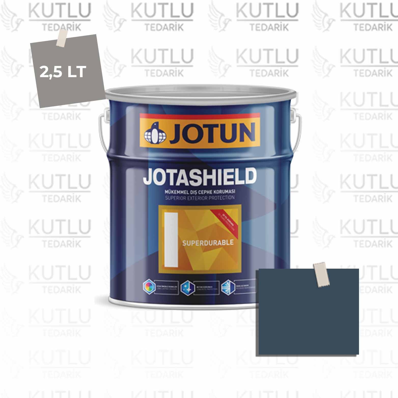 Jotun Jotashield Superdurable 2,25 Lt The Abyss 4400 Ncs S7020-R90B