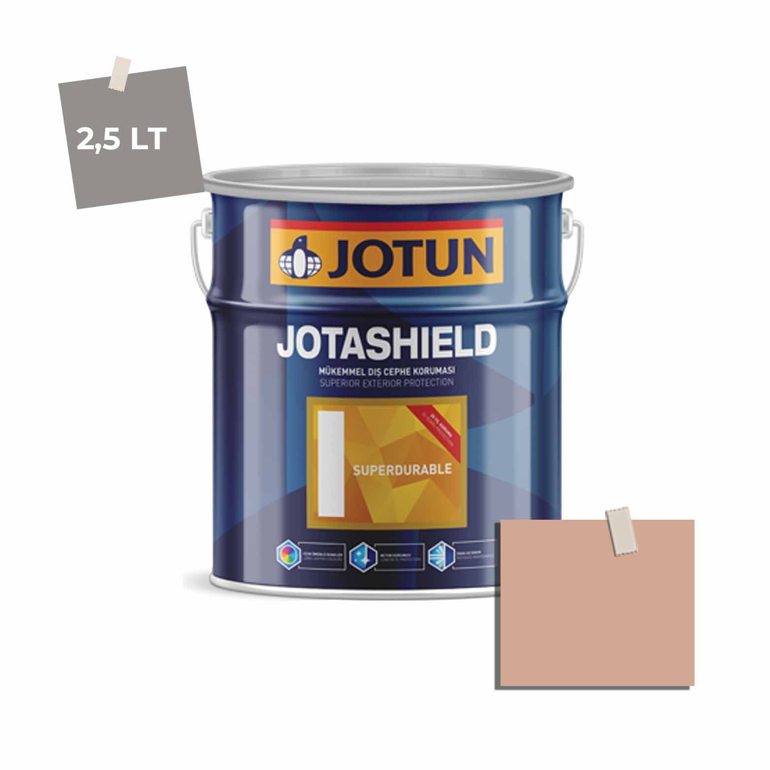 Jotun Jotashield Superdurable 2,25 Lt Tuscany 2225 Ncs S2020-Y60R