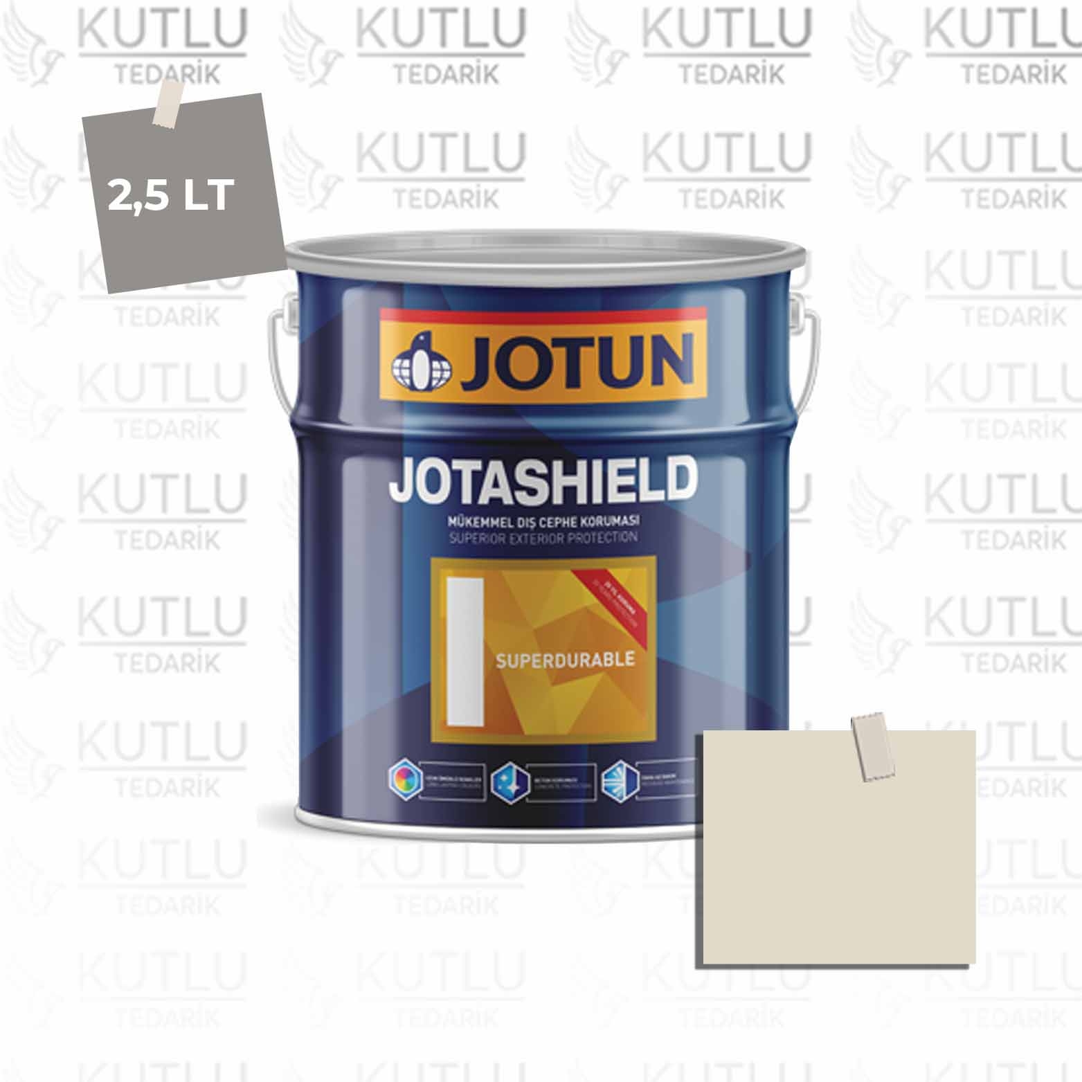 Jotun Jotashield Superdurable 2,25 Lt White Sand 1235 Ncs 1204-Y26R