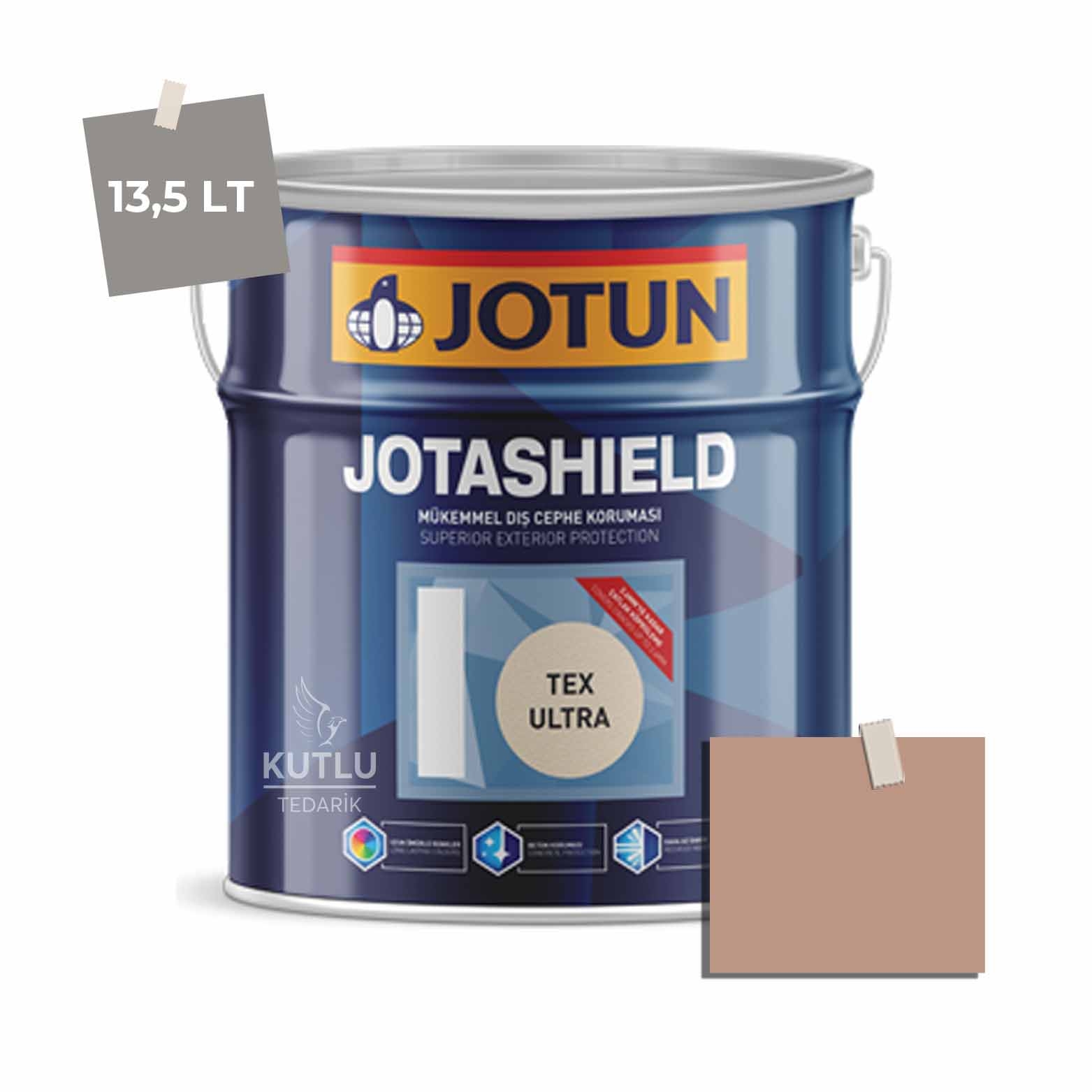 Jotun Jotashield Tex Ultra 13,5 Lt Antique Brass 2011 Ncs S3020-Y60R