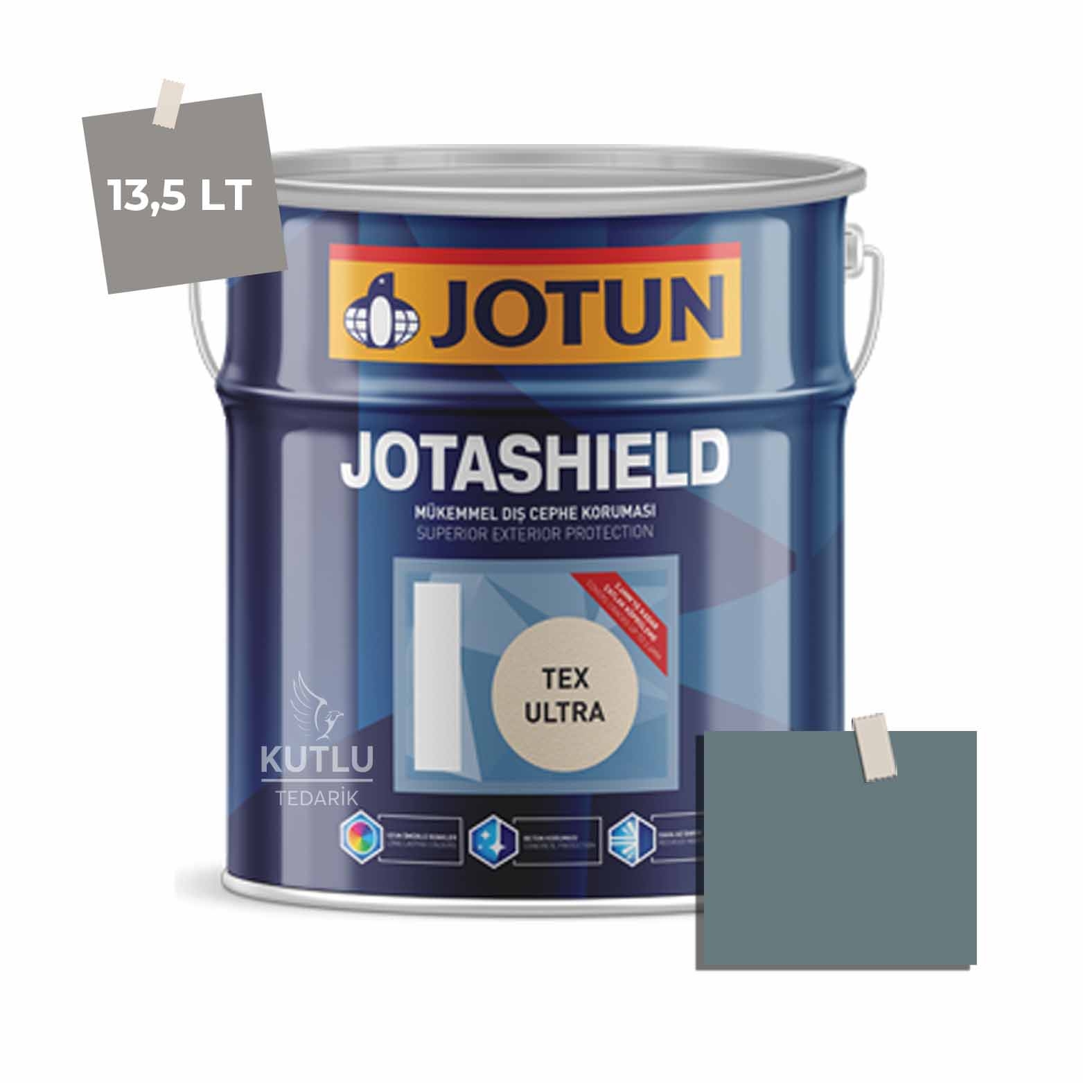 Jotun Jotashield Tex Ultra 13,5 Lt Athenian Blue 6128 Ncs S4010-B50G