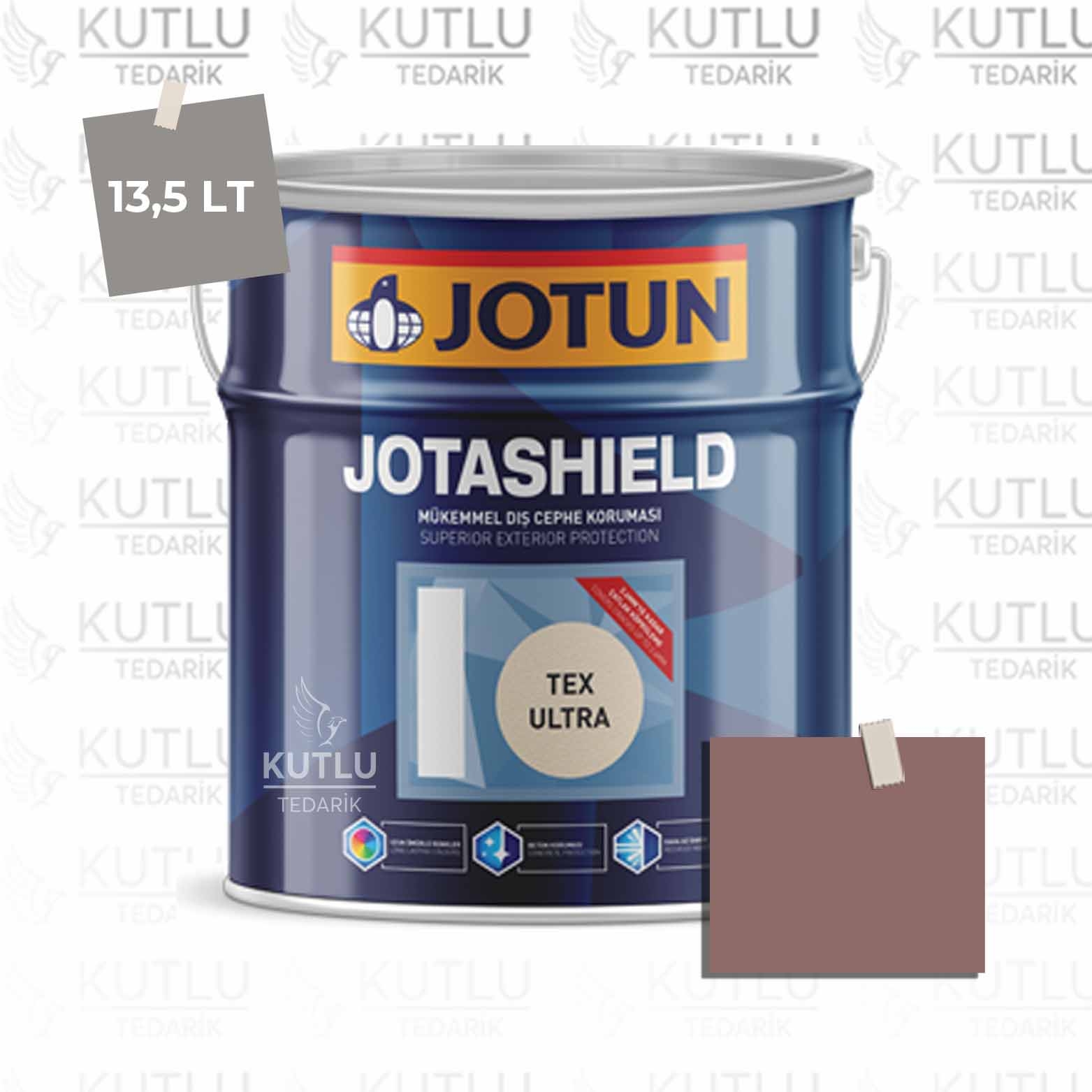 Jotun Jotashield Tex Ultra 13,5 Lt Brown Script 2630 Ncs S5020-Y90R