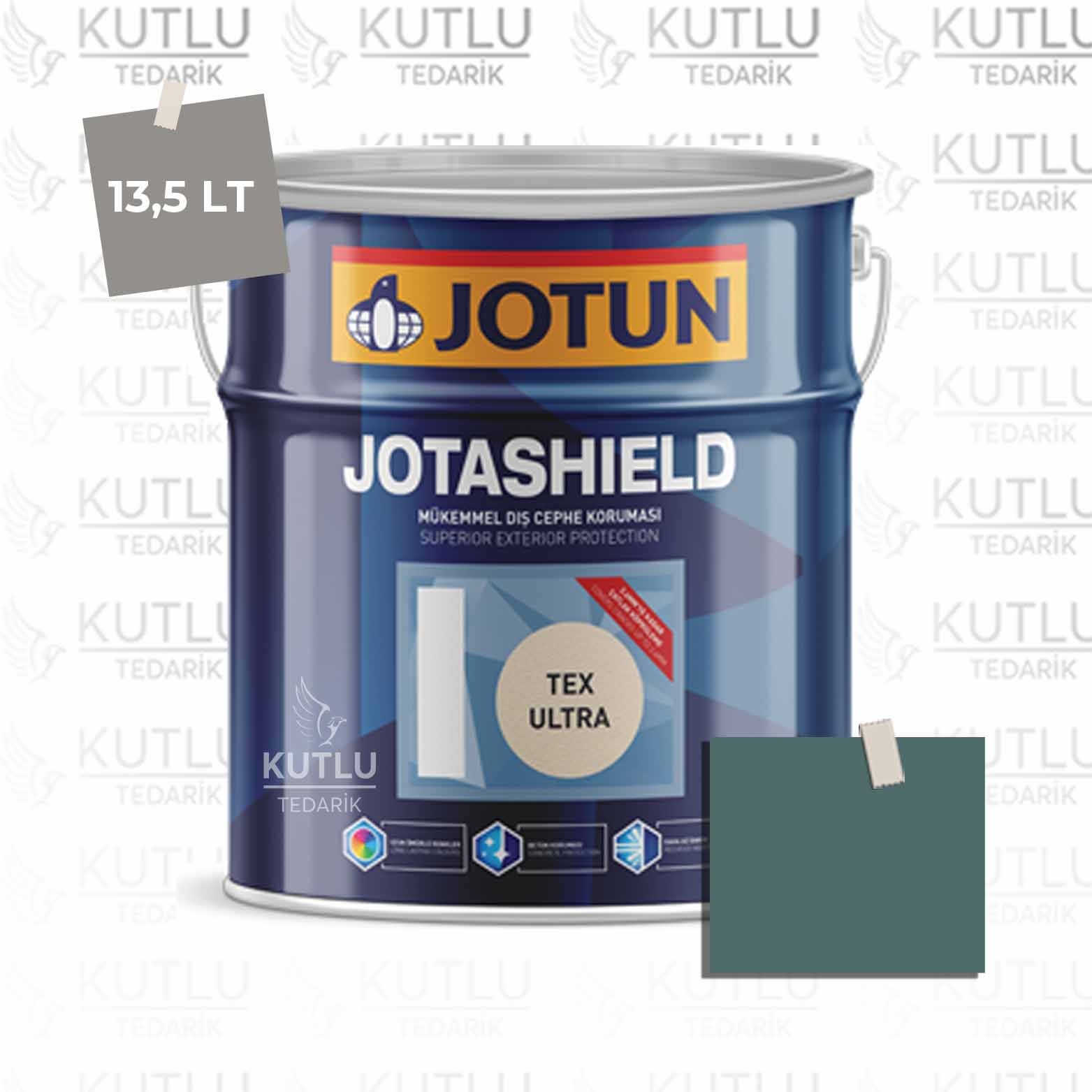 Jotun Jotashield Tex Ultra 13,5 Lt Cobalt 6198 Ncs S6020-B50G