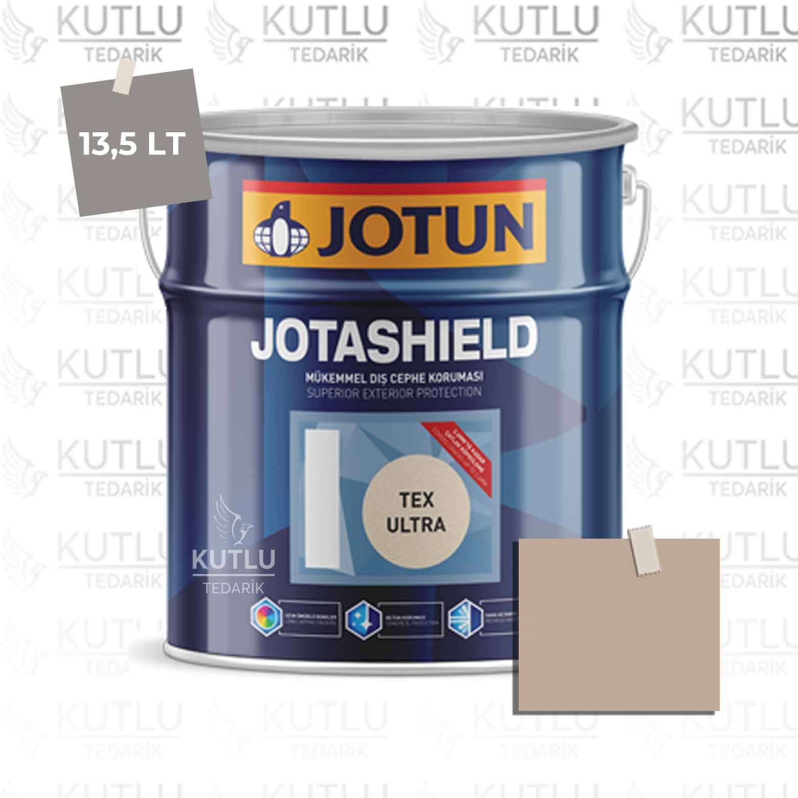 Jotun Jotashield Tex Ultra 13,5 Lt Lightmocha 2024 Ncs S3010-Y50R