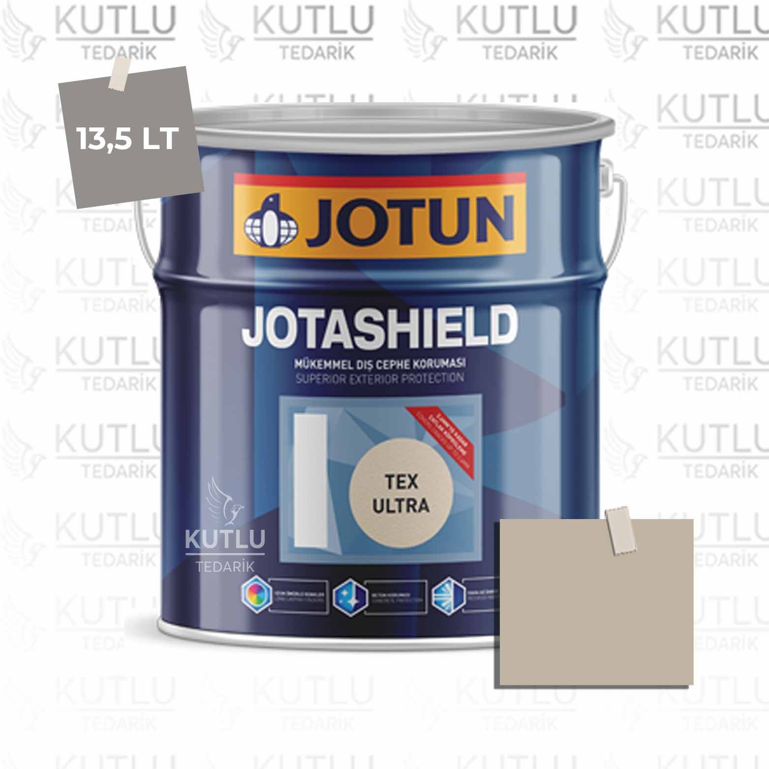 Jotun Jotashield Tex Ultra 13,5 Lt Lys Gra Umbra 1283 Ncs 2806-Y22R