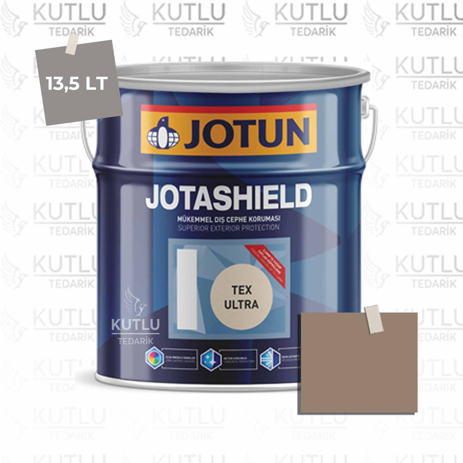 Jotun Jotashield Tex Ultra 13,5 Lt Muddy Water 1892 Ncs S5010-Y30R