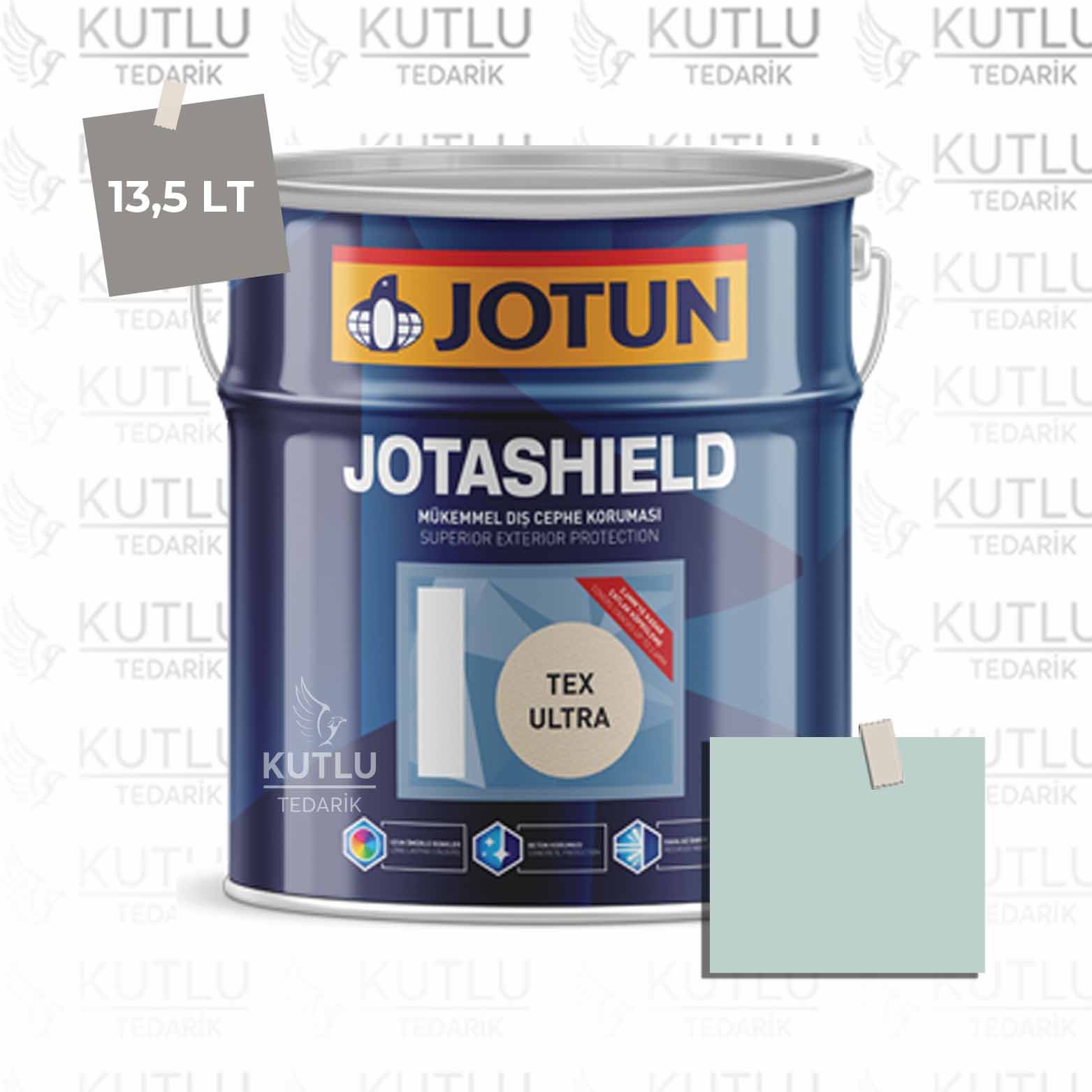 Jotun Jotashield Tex Ultra 13,5 Lt Sea Mist 6253 Ncs S1510-B50G