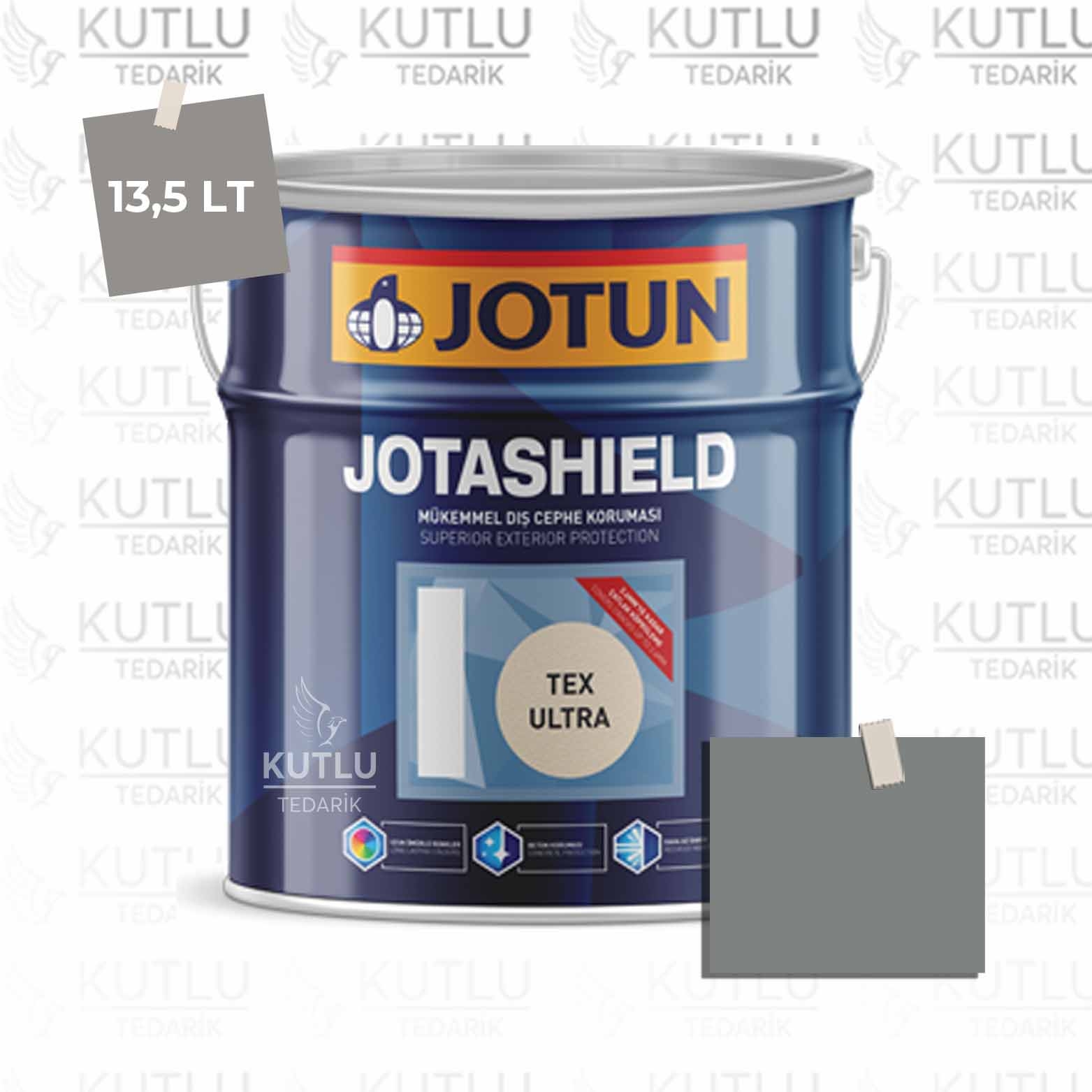 Jotun Jotashield Tex Ultra 13,5 Lt Stylish Grey 7395 Ncs S5502-G