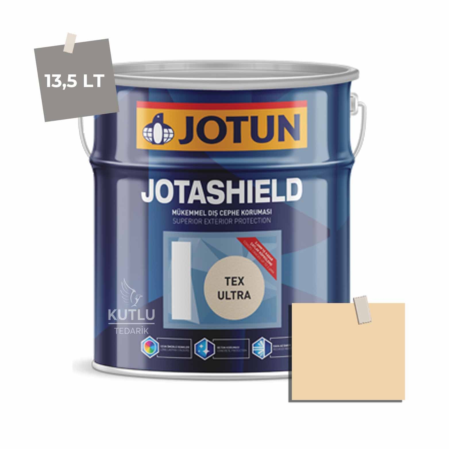 Jotun Jotashield Tex Ultra 13,5 Lt Teal Beige 1966 Ncs S1015-Y20R