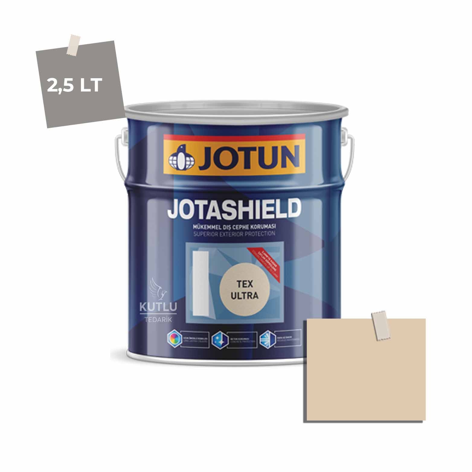 Jotun Jotashield Tex Ultra 2,25 Lt Antique Beige 10410 Ncs S1510-Y30R