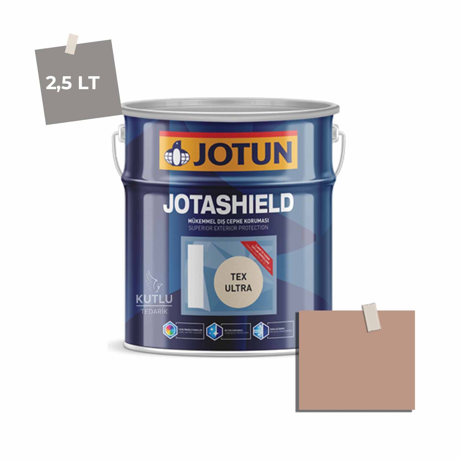 Jotun Jotashield Tex Ultra 2,25 Lt Antique Brass 2011 Ncs S3020-Y60R