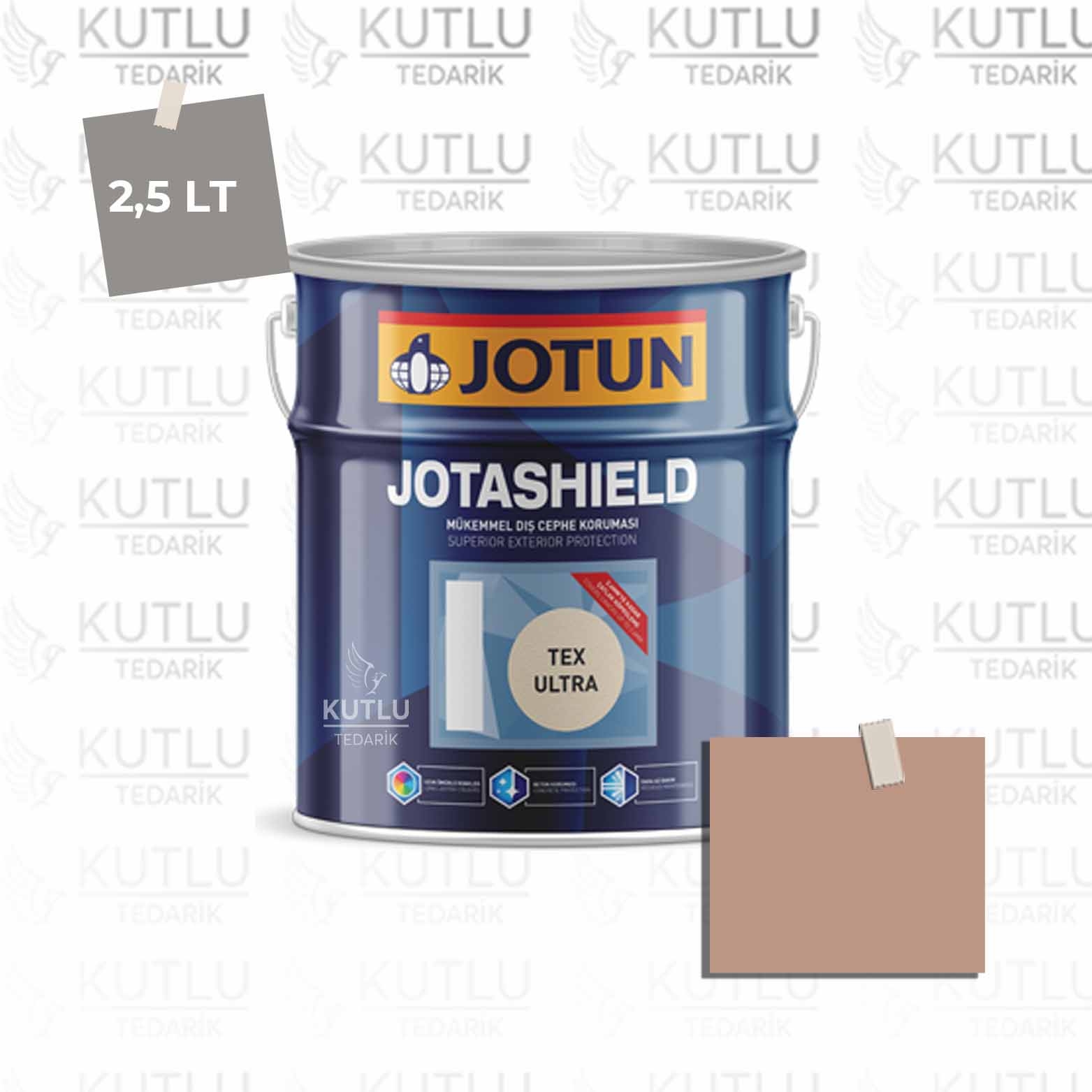 Jotun Jotashield Tex Ultra 2,25 Lt Antique Brass 2011 Ncs S3020-Y60R