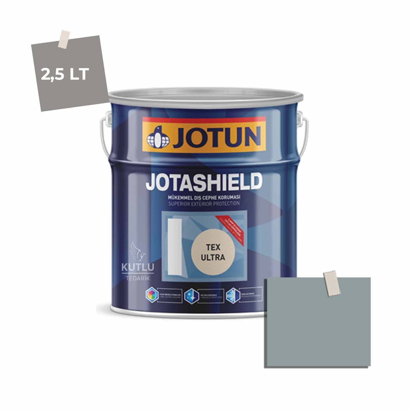 Jotun Jotashield Tex Ultra 2,25 Lt Athenian Blue 6128 Ncs S4010-B50G