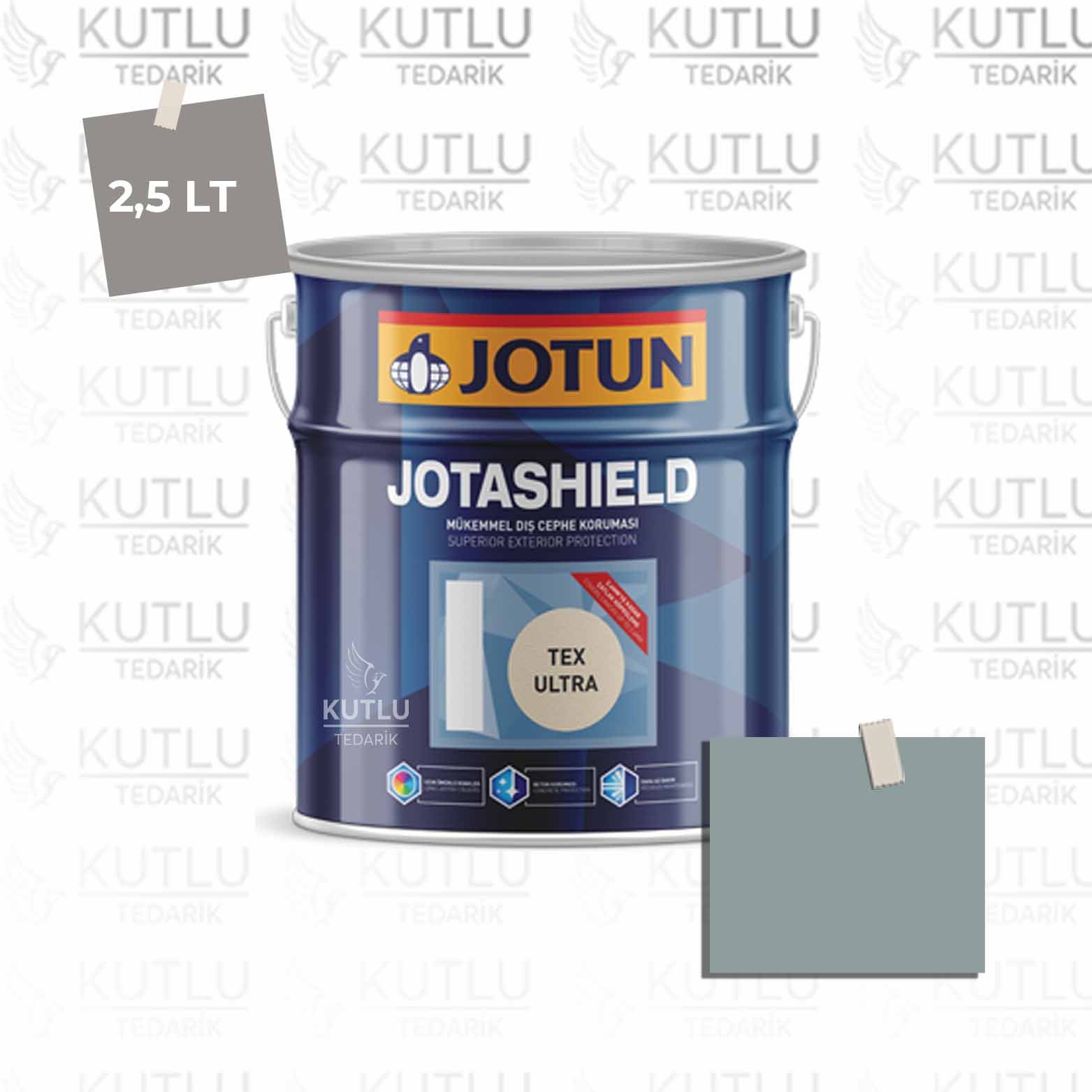 Jotun Jotashield Tex Ultra 2,25 Lt Athenian Blue 6128 Ncs S4010-B50G