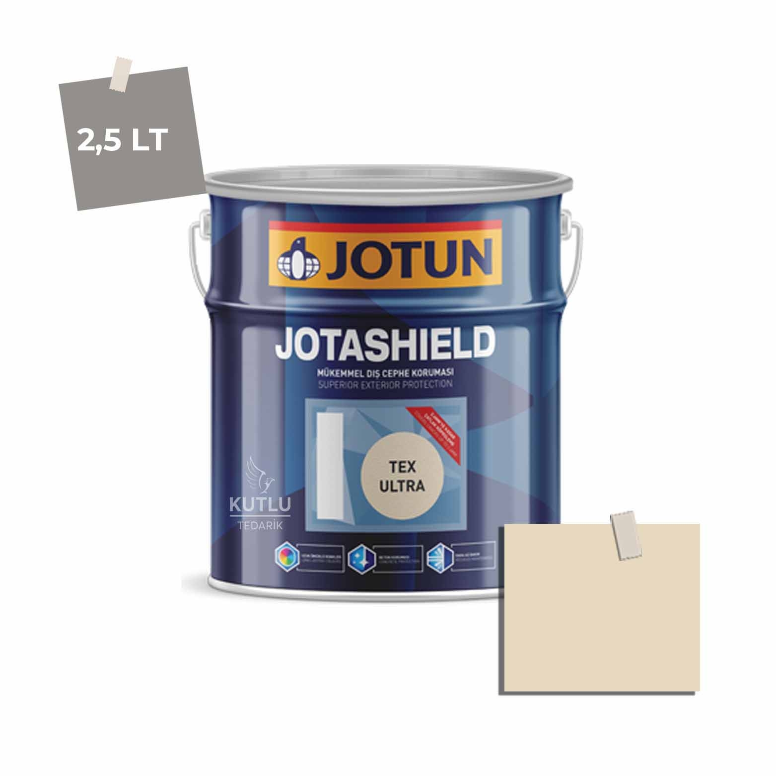 Jotun Jotashield Tex Ultra 2,25 Lt Cashew Fruit 1128 Ncs 1208-Y14R