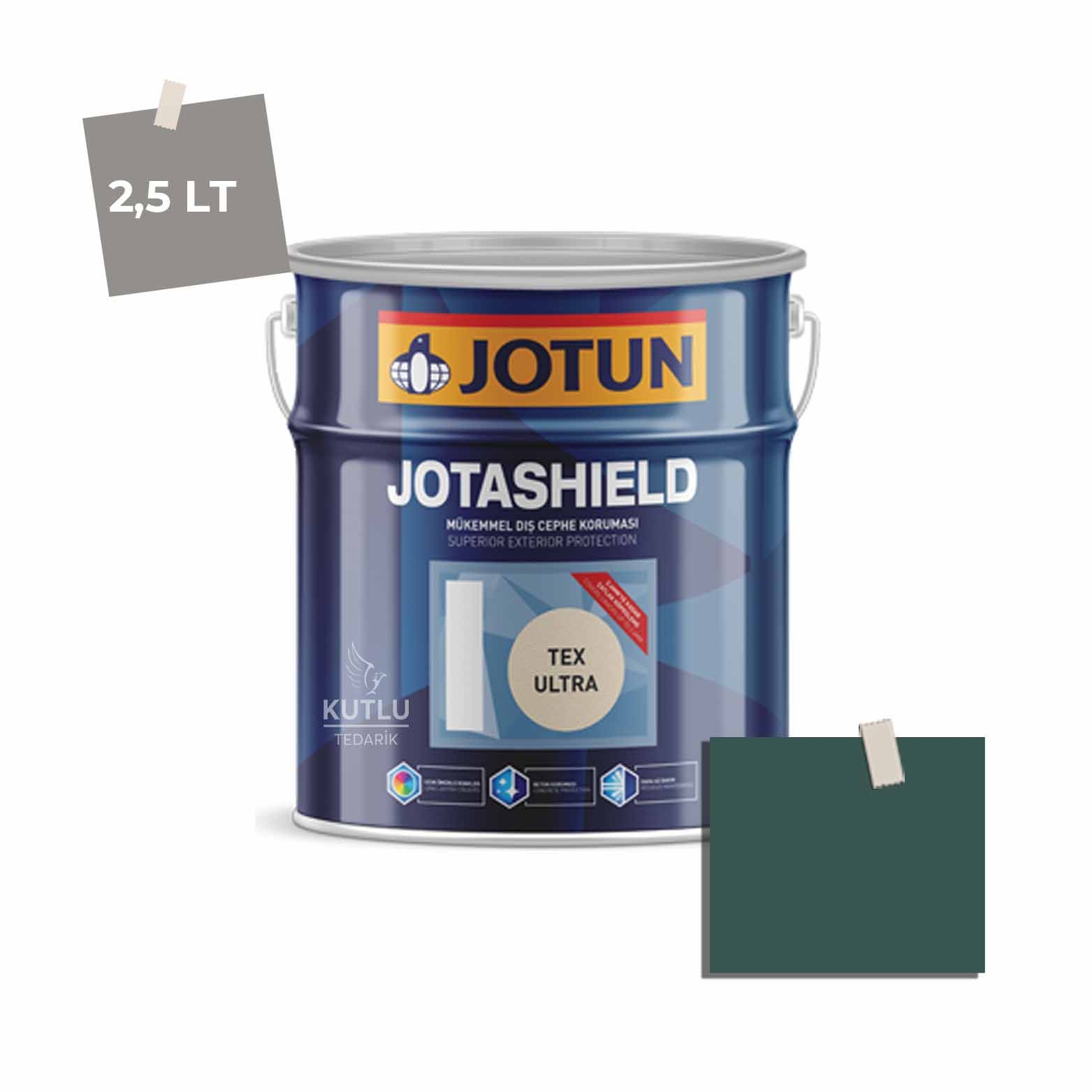 Jotun Jotashield Tex Ultra 2,25 Lt Classic Green 6243 Ncs S7020-B70G