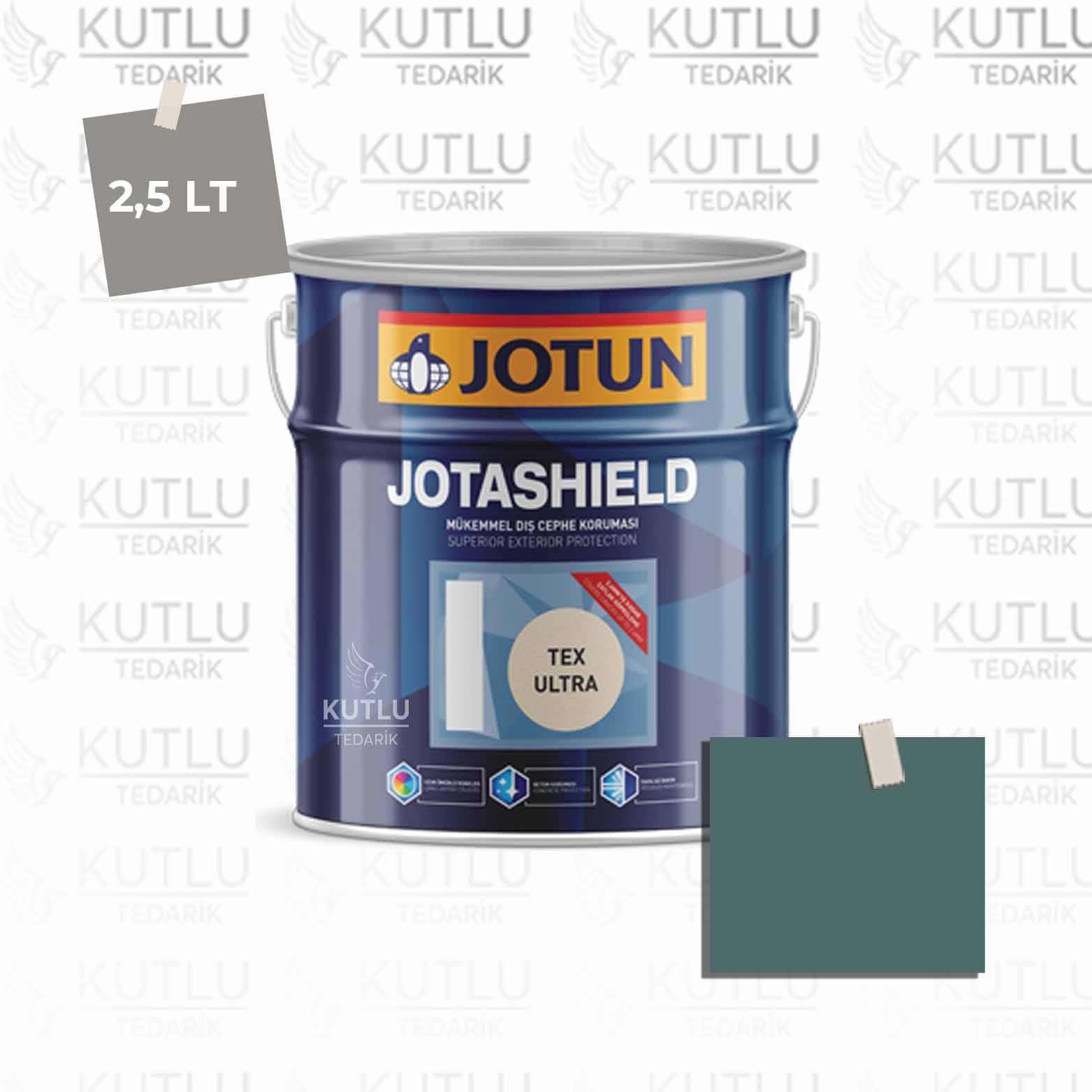 Jotun Jotashield Tex Ultra 2,25 Lt Cobalt 6198 Ncs S6020-B50G