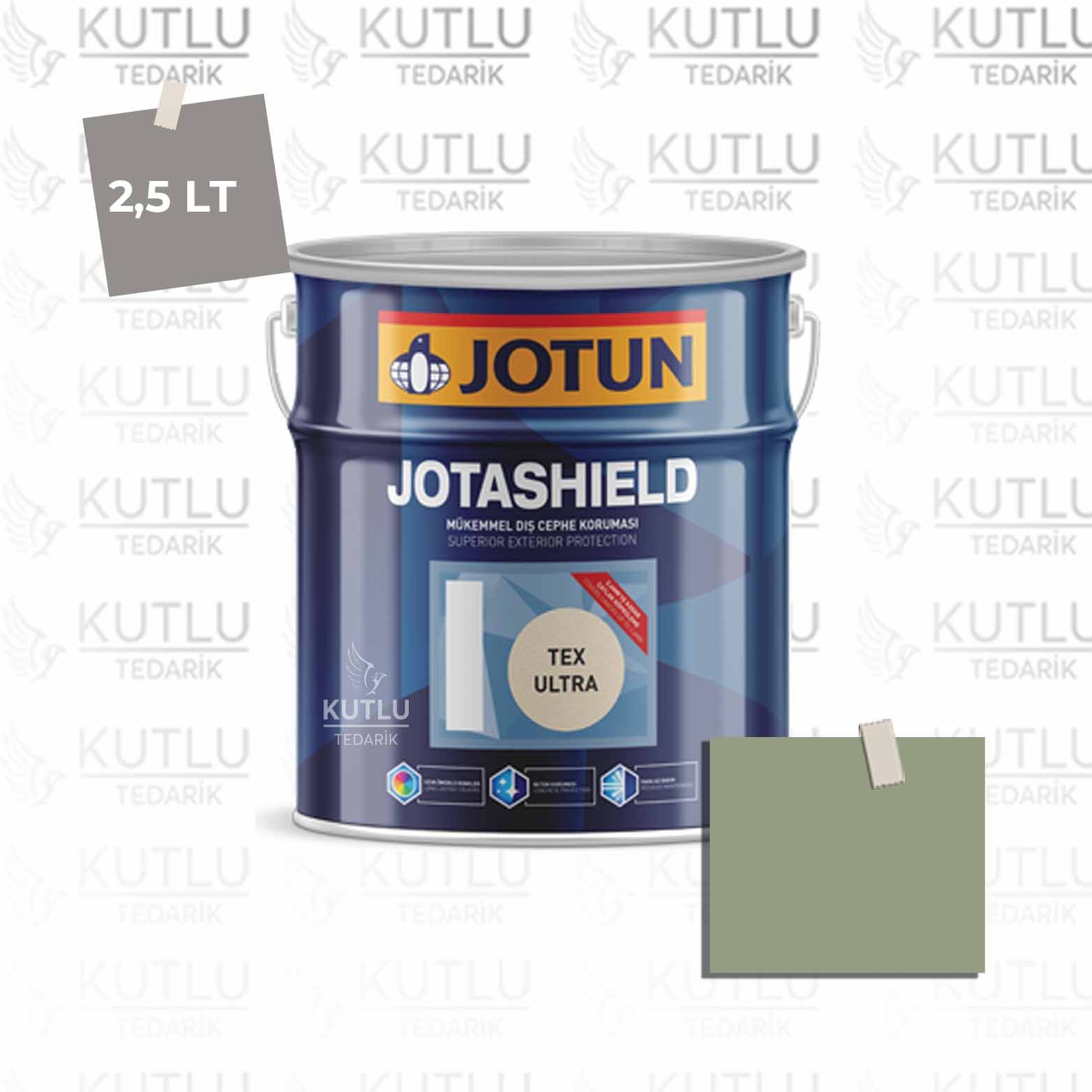 Jotun Jotashield Tex Ultra 2,25 Lt Cypress 7040 Ncs 3718-G31Y