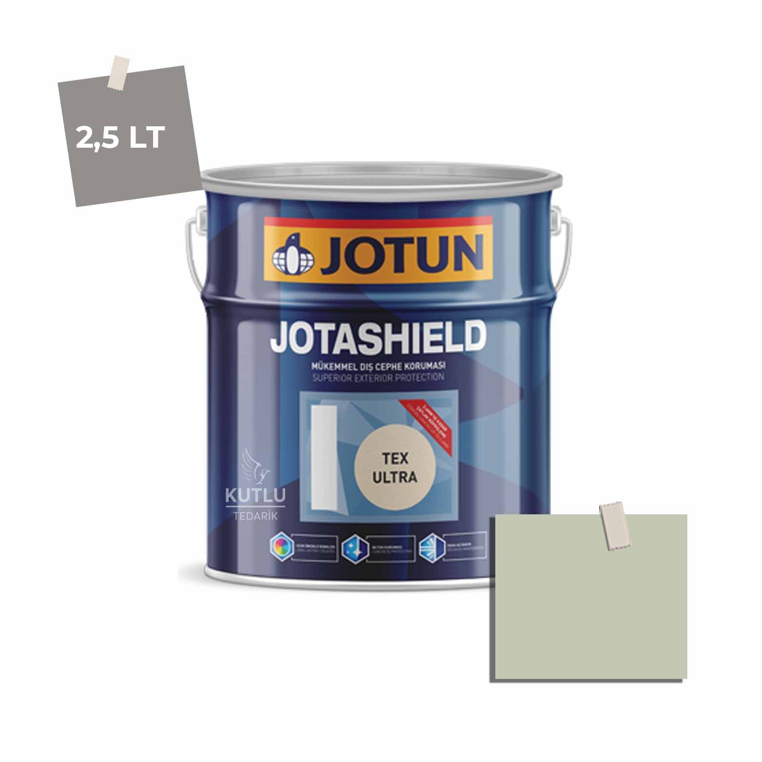 Jotun Jotashield Tex Ultra 2,25 Lt Dusk Green 7038 Ncs 2010-G44Y