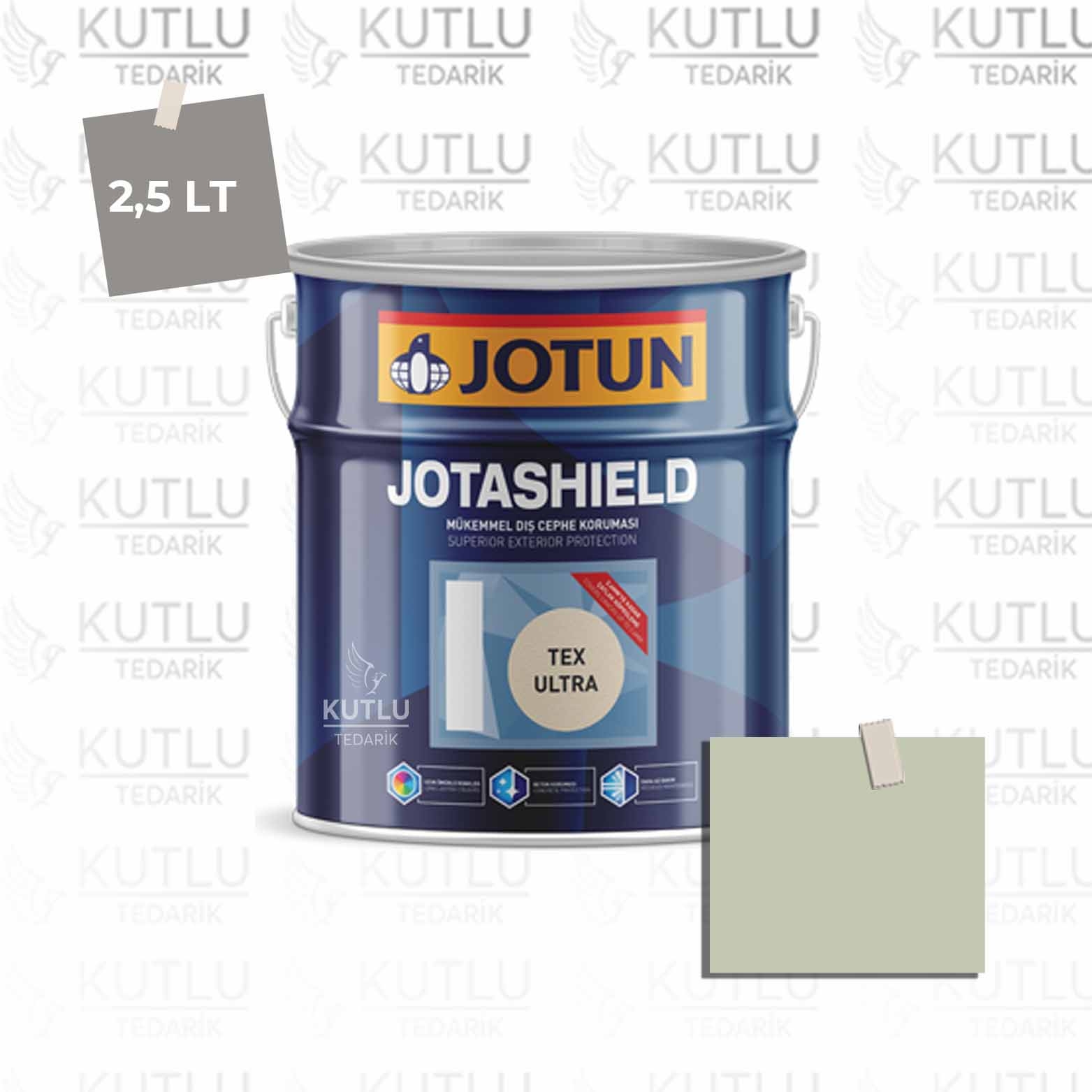 Jotun Jotashield Tex Ultra 2,25 Lt Dusk Green 7038 Ncs 2010-G44Y