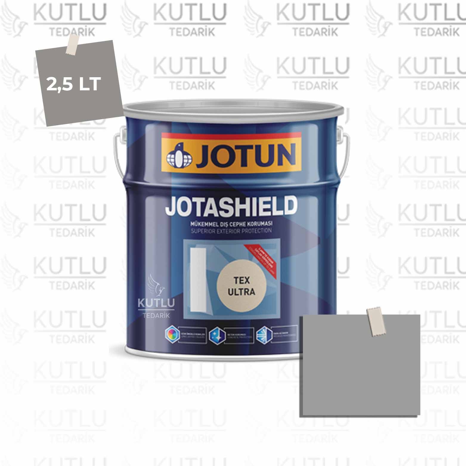 Jotun Jotashield Tex Ultra 2,25 Lt Grey Event 9912 Ncs S4000-N