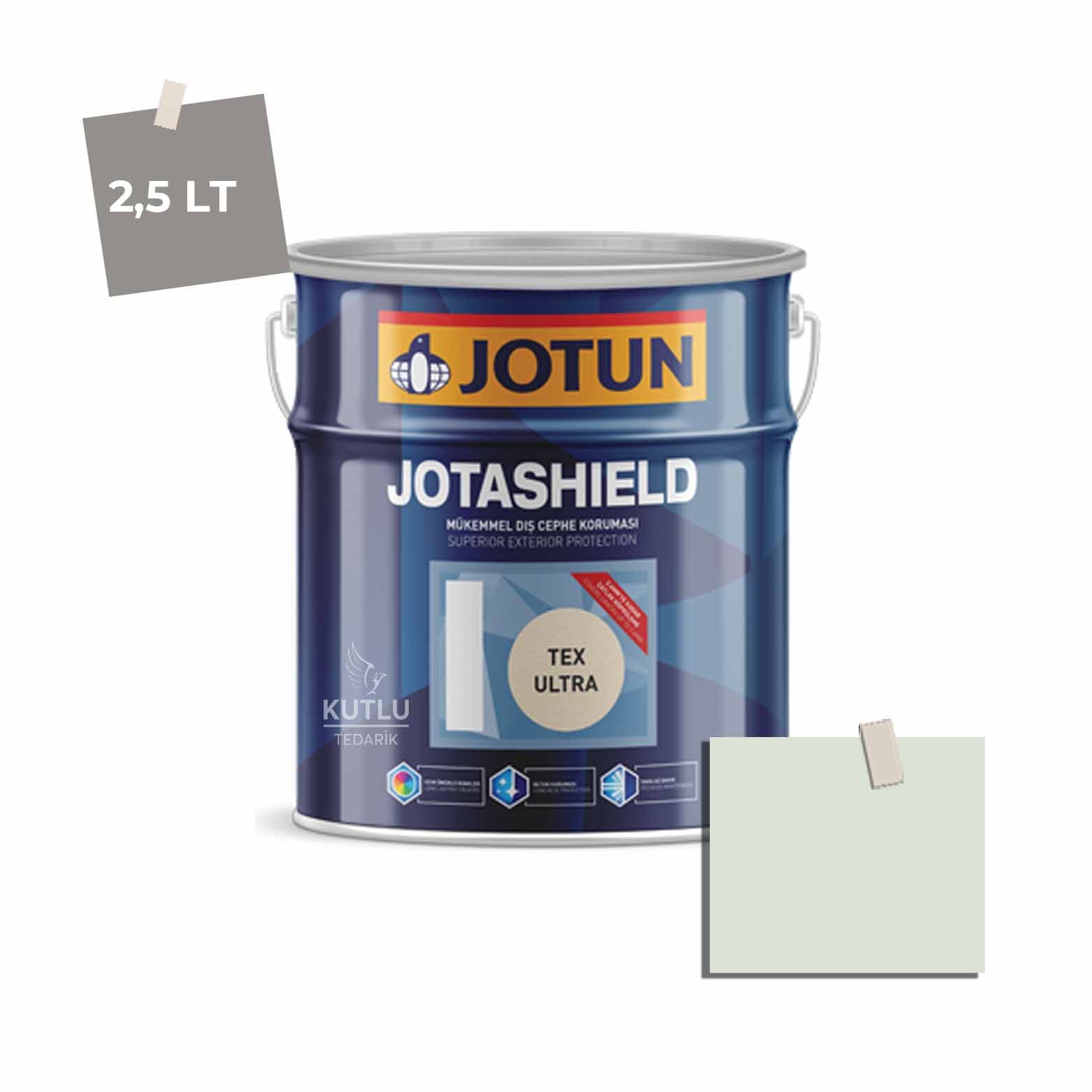 Jotun Jotashield Tex Ultra 2,25 Lt Grey Tree 7377 Ncs S0907-G20Y