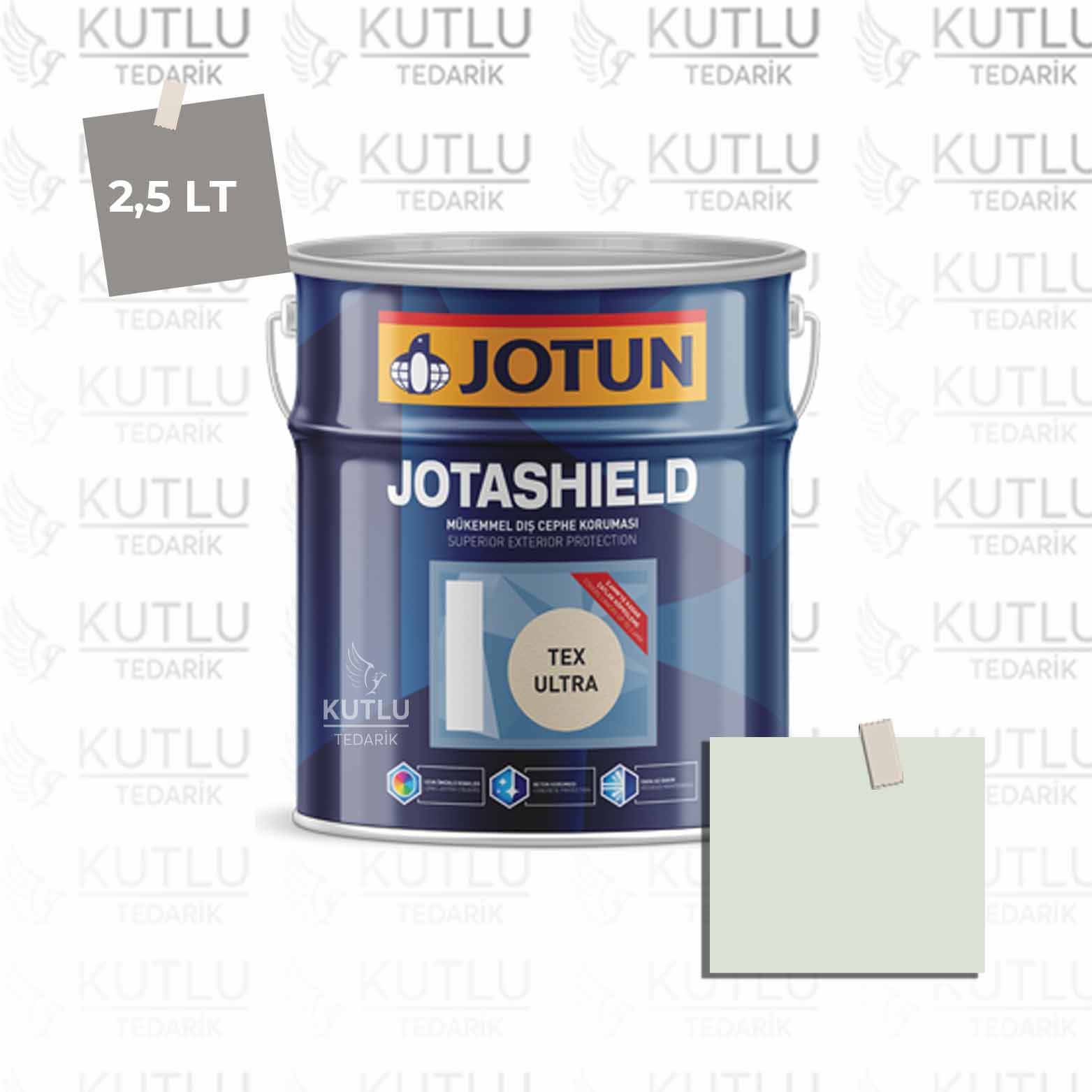 Jotun Jotashield Tex Ultra 2,25 Lt Grey Tree 7377 Ncs S0907-G20Y