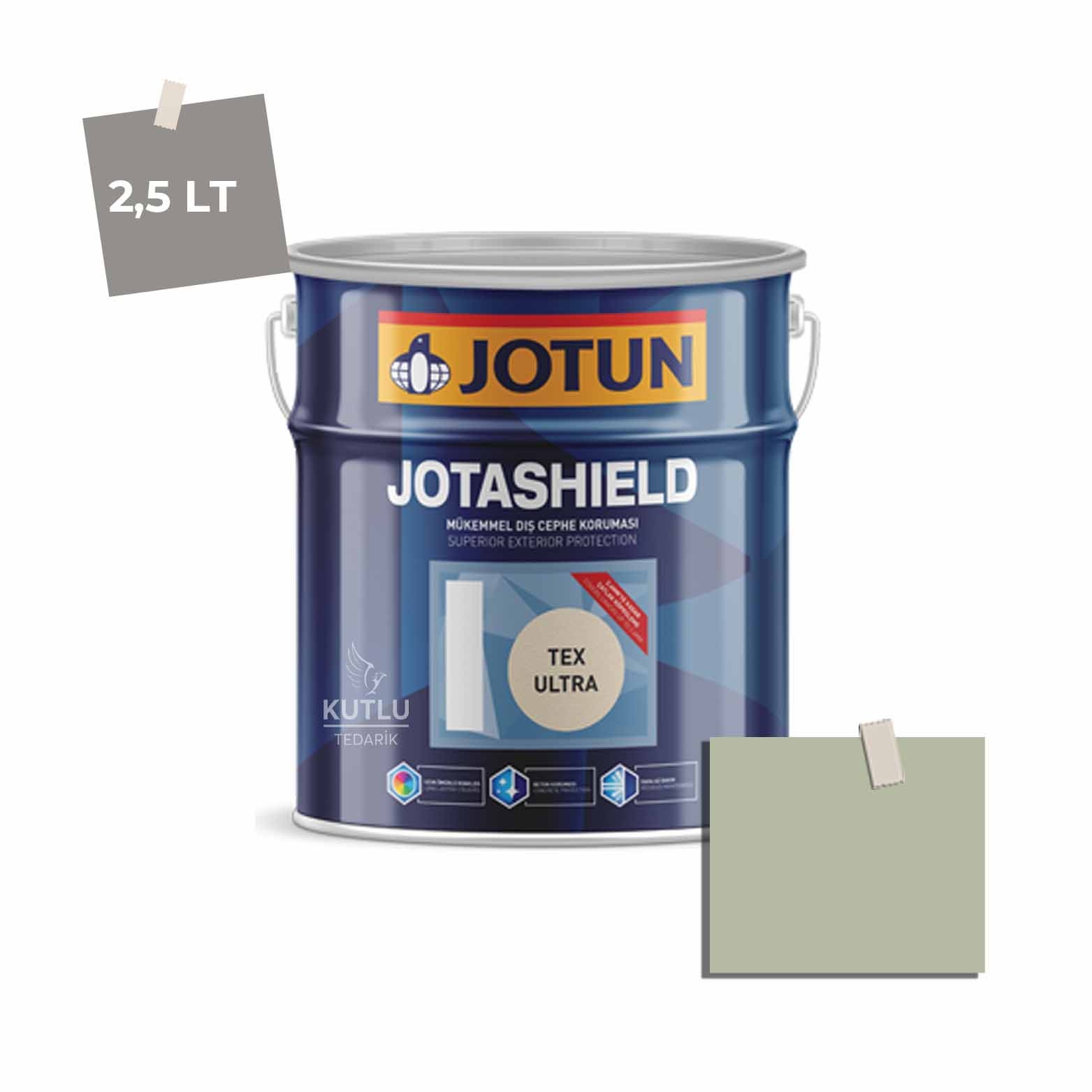 Jotun Jotashield Tex Ultra 2,25 Lt Light Moss 7039 Ncs 2512-G39Y