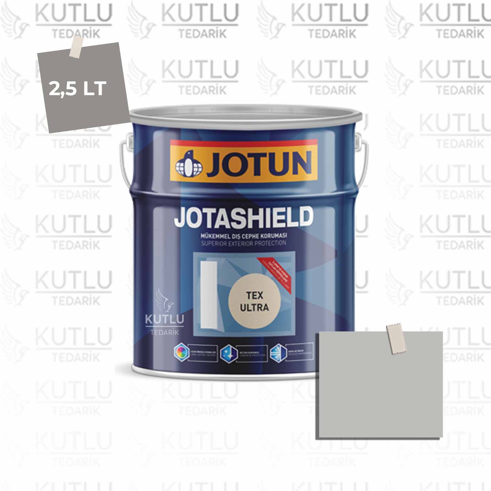 Jotun Jotashield Tex Ultra 2,25 Lt Platinum 9911 Ncs S2500-N