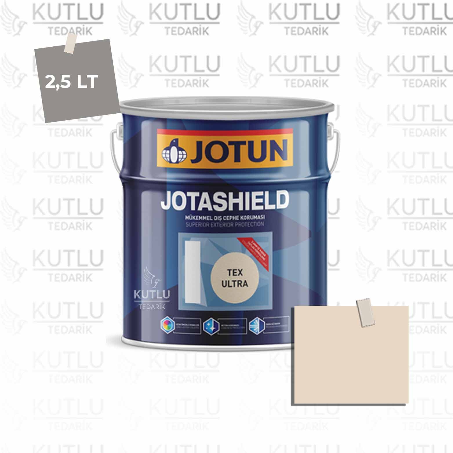 Jotun Jotashield Tex Ultra 2,25 Lt Raw Citrine 1248 Ncs 1107-Y40R