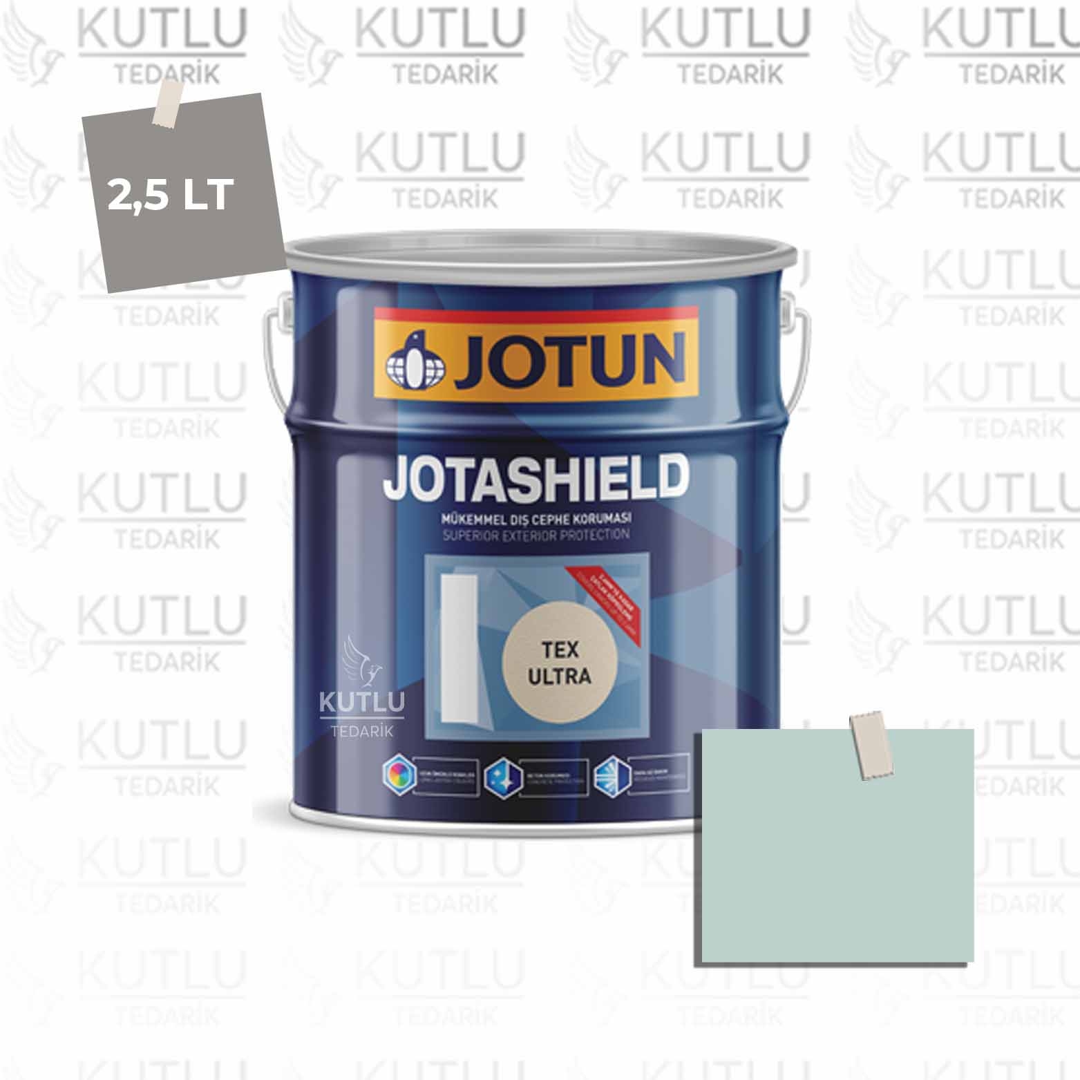 Jotun Jotashield Tex Ultra 2,25 Lt Sea Mist 6253 Ncs S1510-B50G