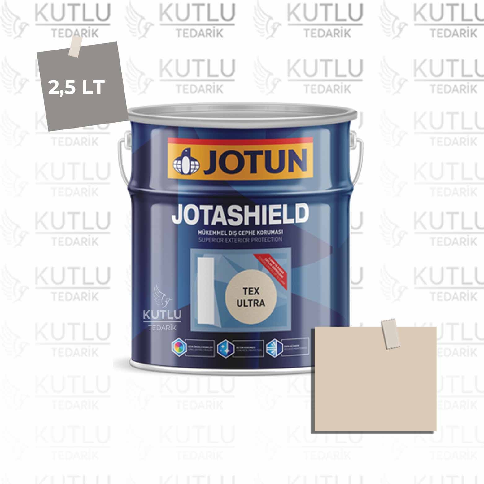 Jotun Jotashield Tex Ultra 2,25 Lt Wood Smoke 0568 Ncs 1607-Y41R