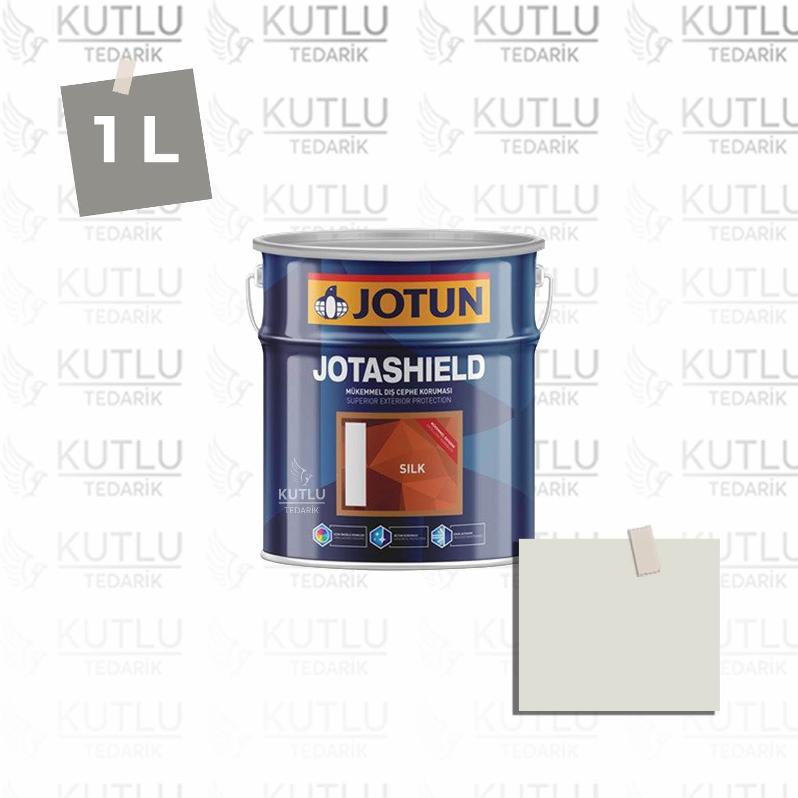 Jotun Jotashield Topcoat Silk 1 Lt 1024 Timeless Ncs S1002-Y