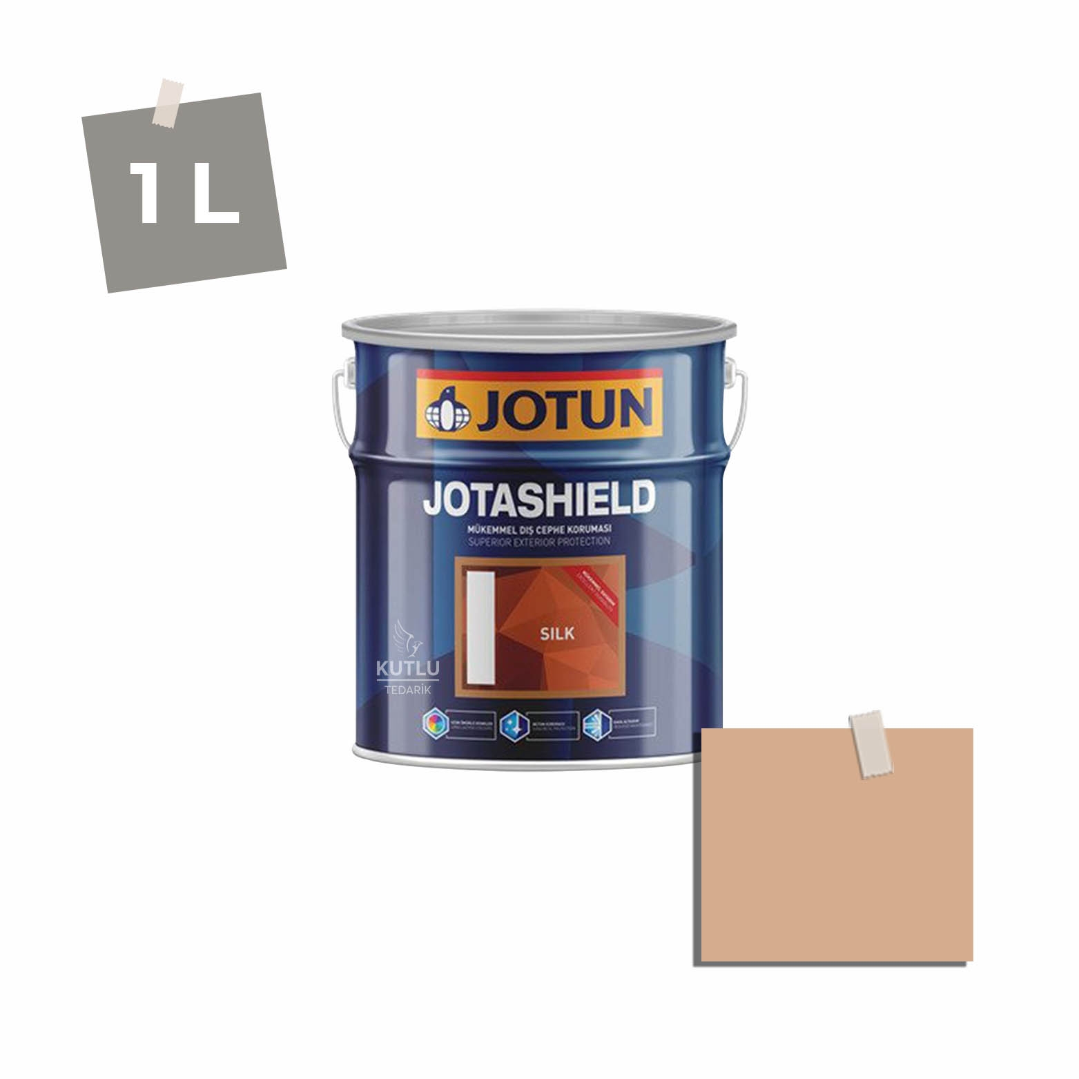 Jotun Jotashield Topcoat Silk 1 Lt 1029 Coppertone Ncs S2020-Y40R