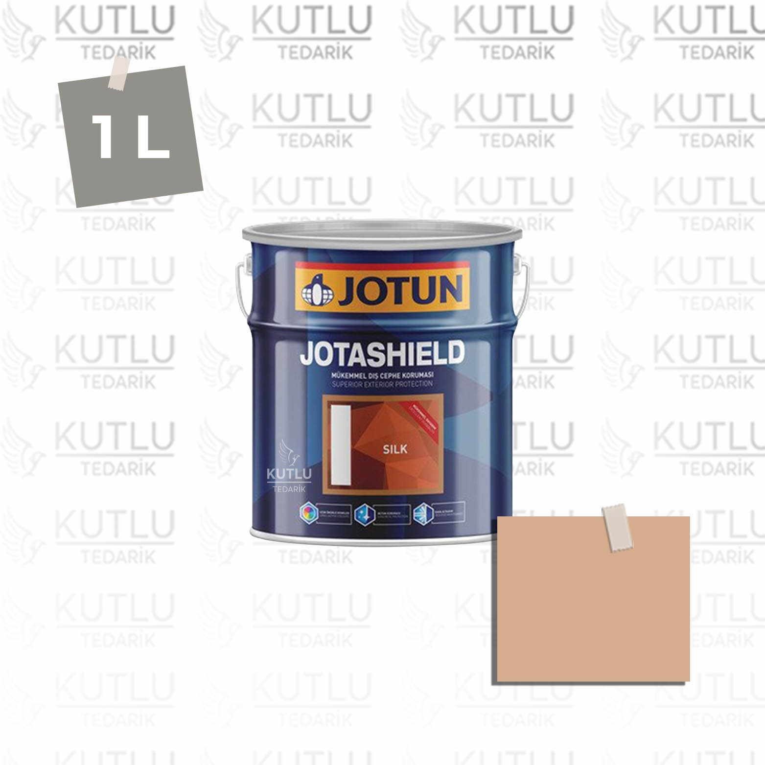 Jotun Jotashield Topcoat Silk 1 Lt 1029 Coppertone Ncs S2020-Y40R