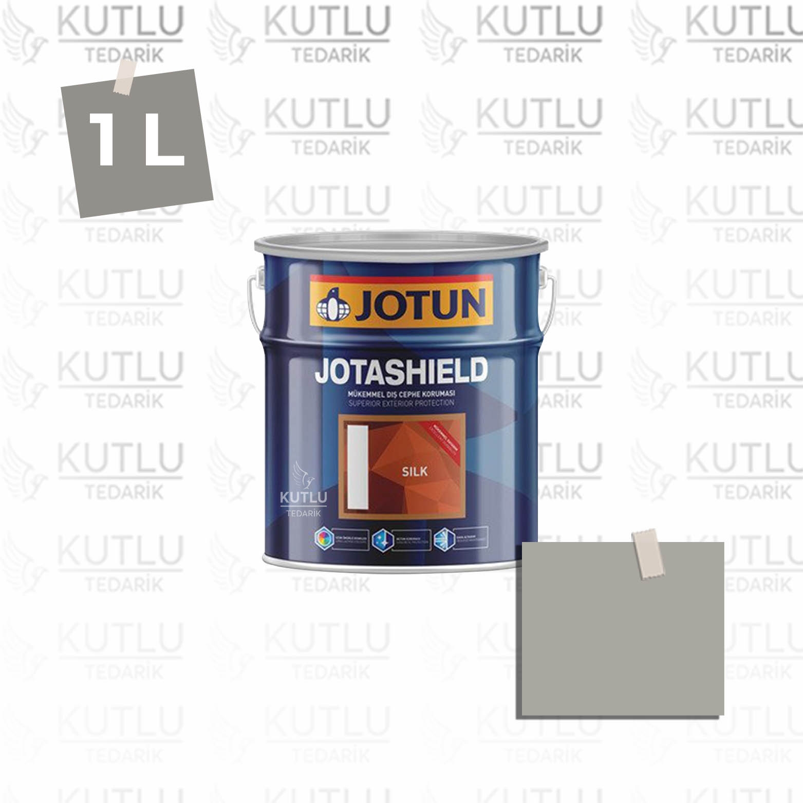 Jotun Jotashield Topcoat Silk 1 Lt 1032 Duman Ncs S3502-Y